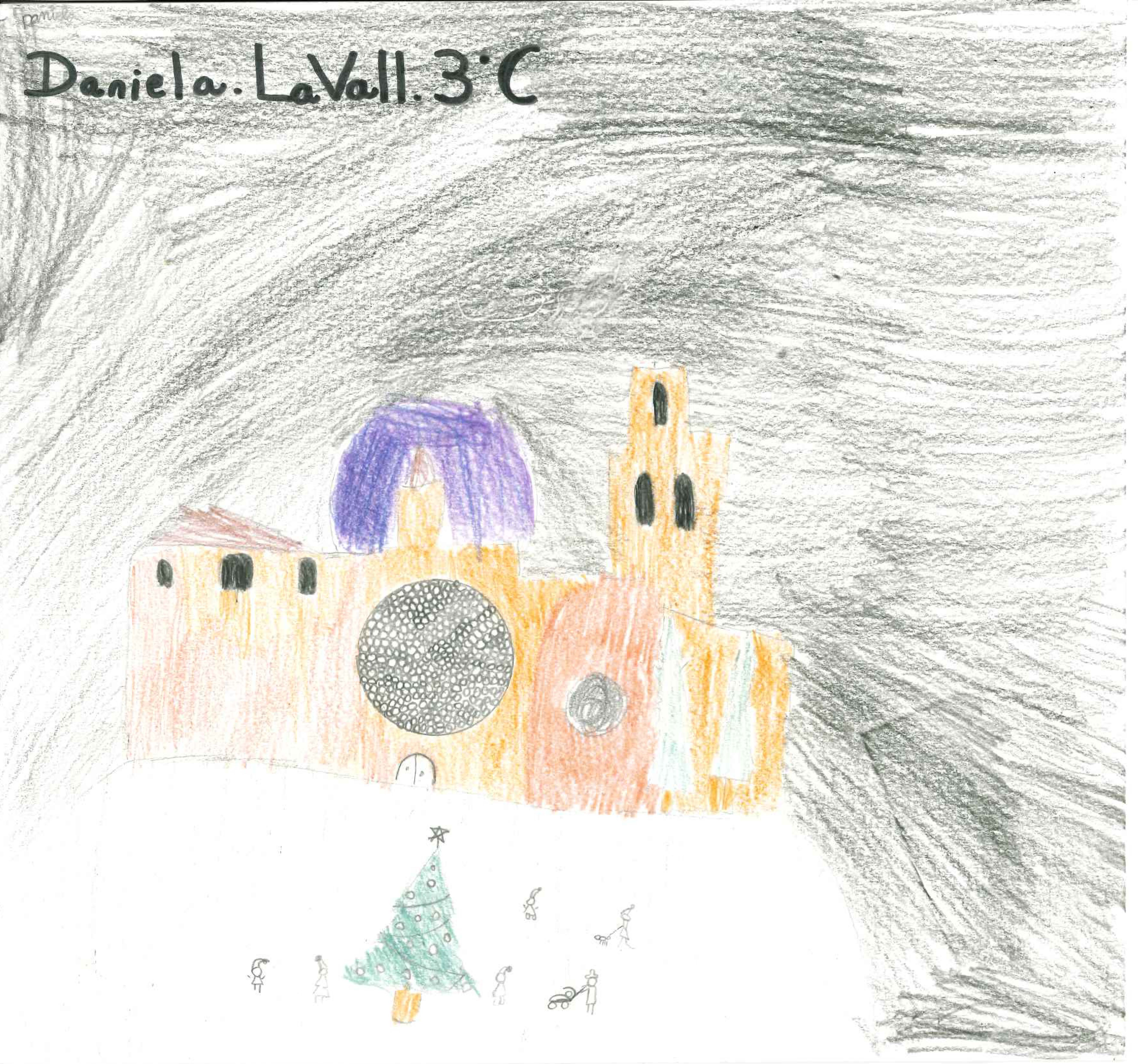 Escola La Vall - Postal 11