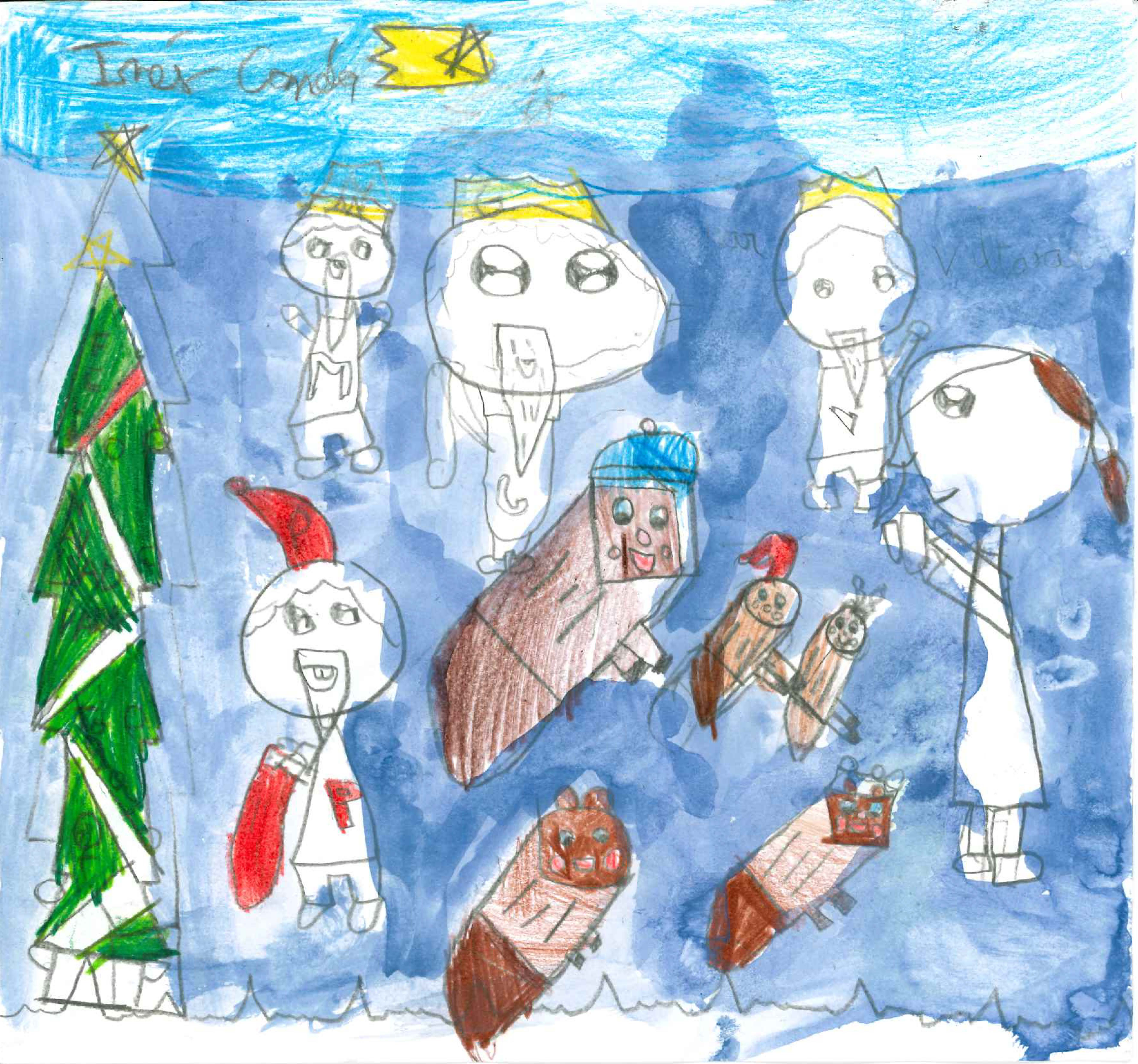 Escola La Vall - Postal 14