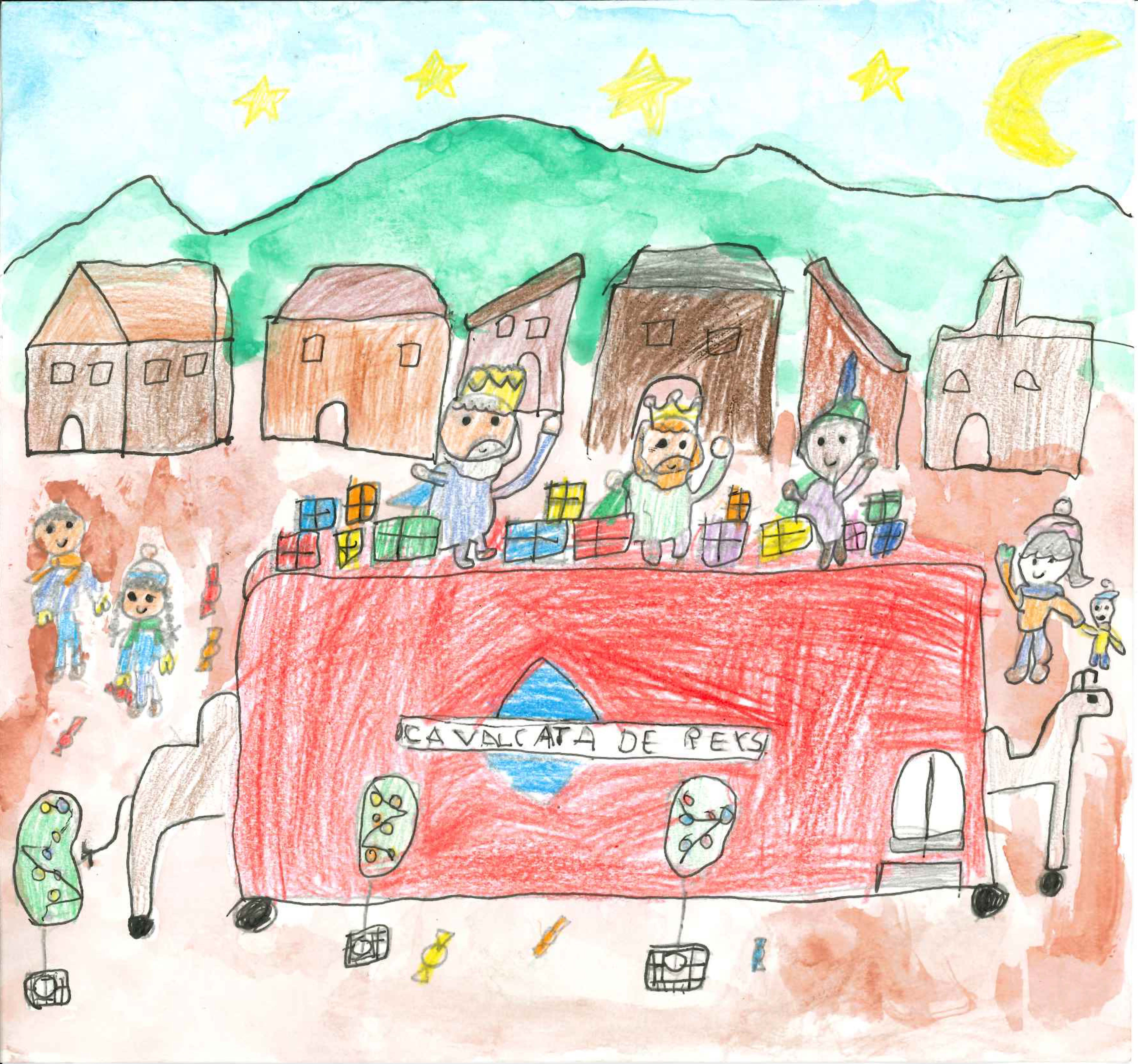 Escola La Vall - Postal 26