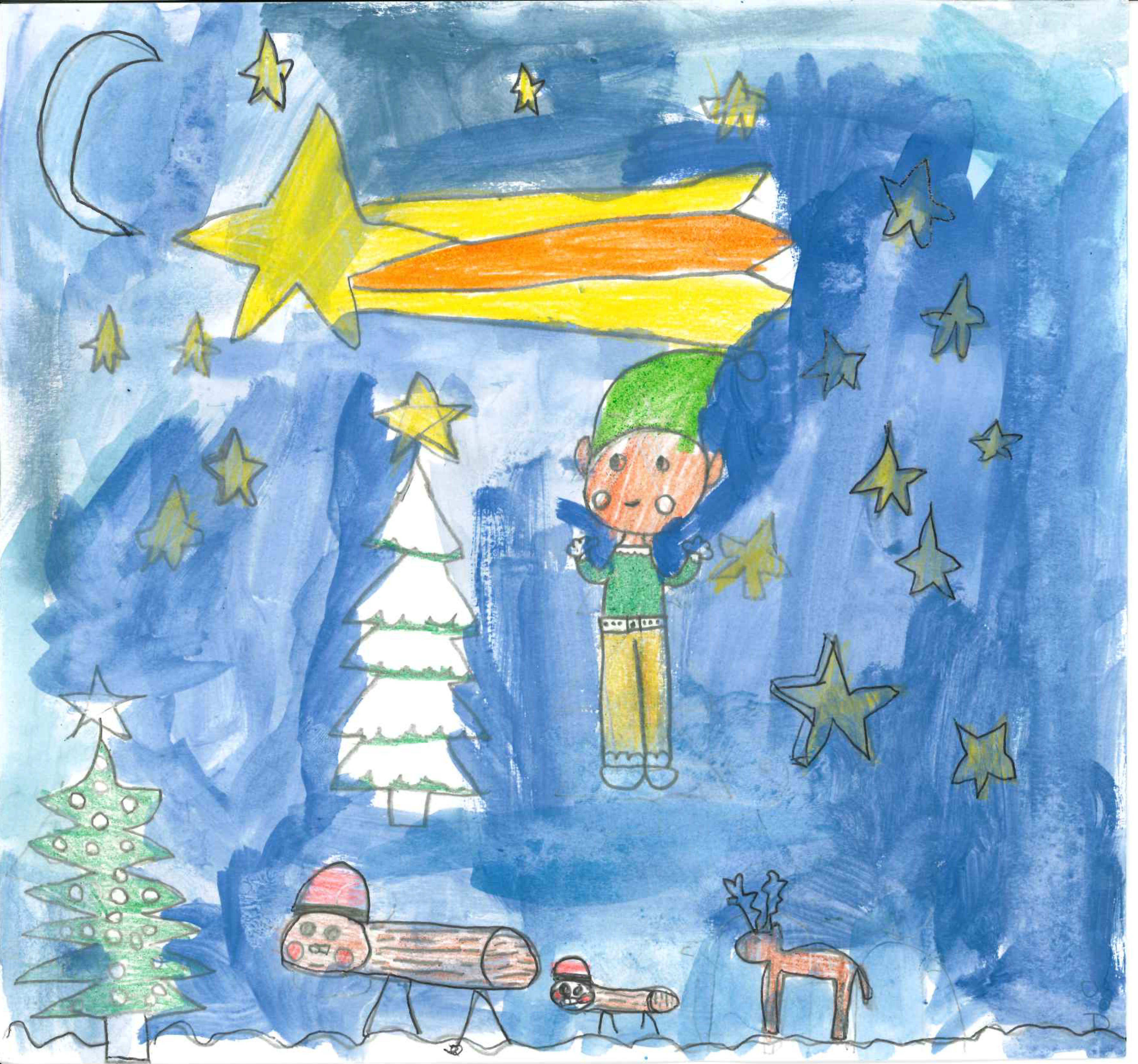 Escola La Vall - Postal 28