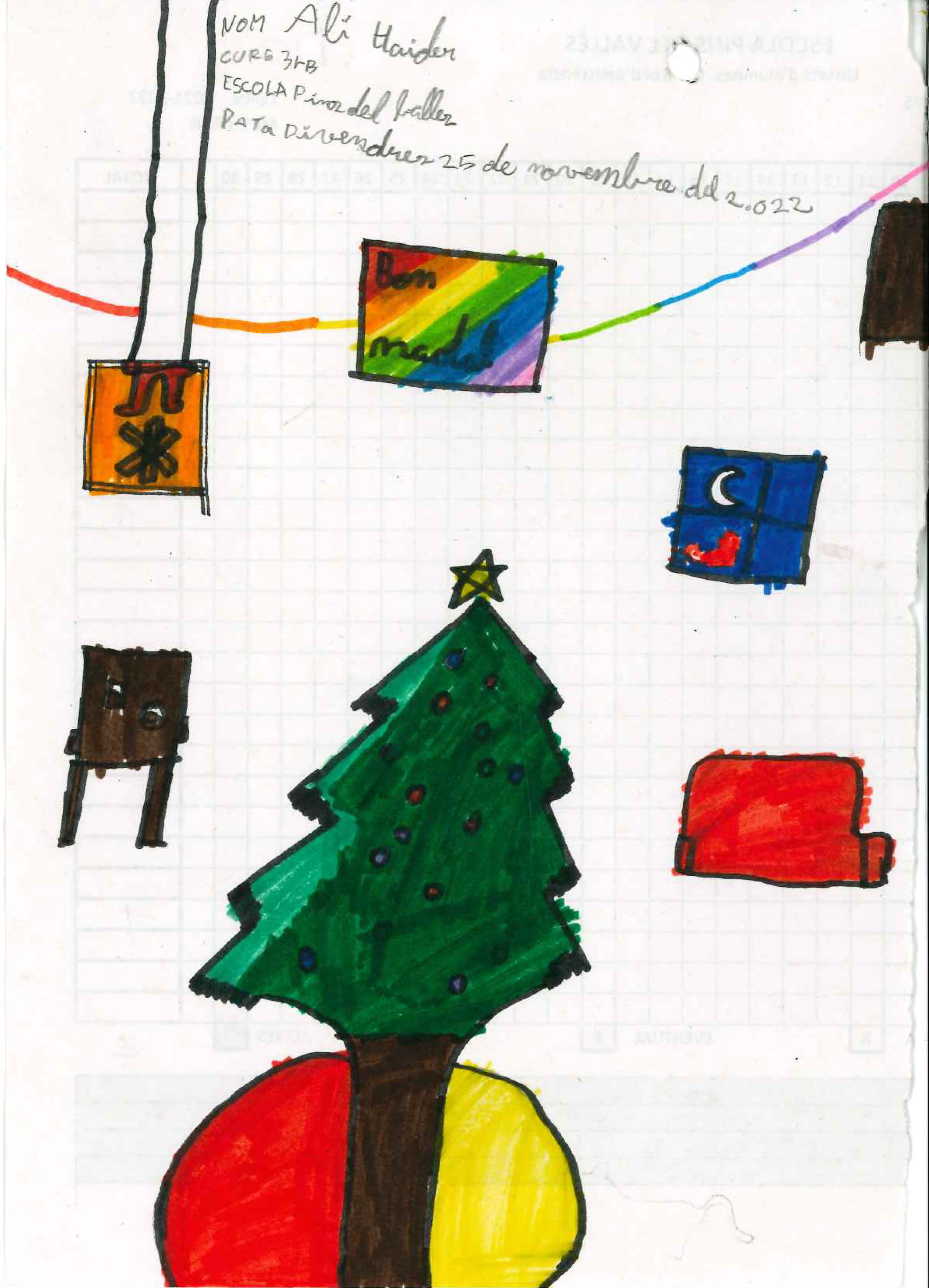 Escola Pins del Vallès - Postal 16