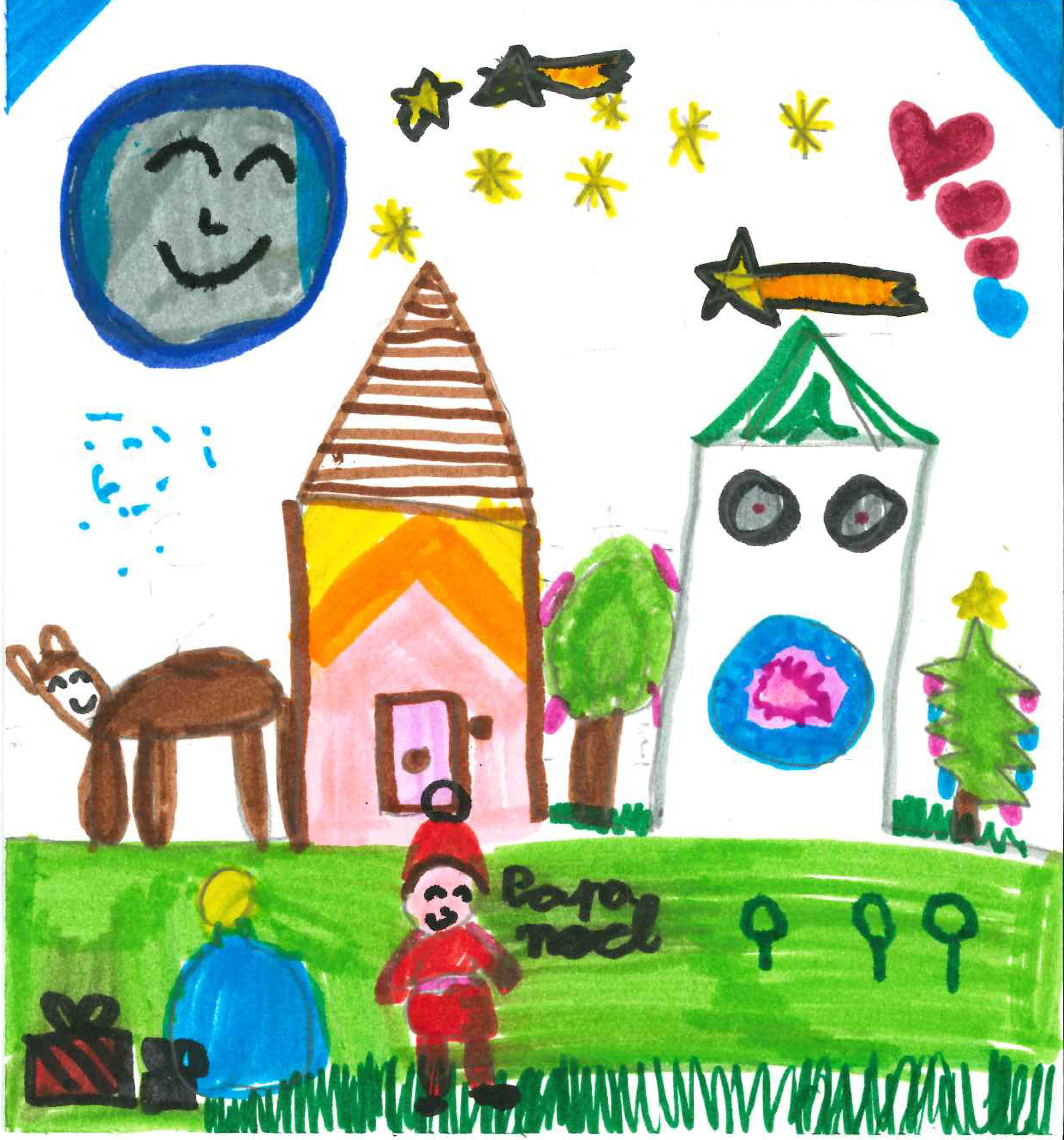 Escola Pureza de María - Postal 1