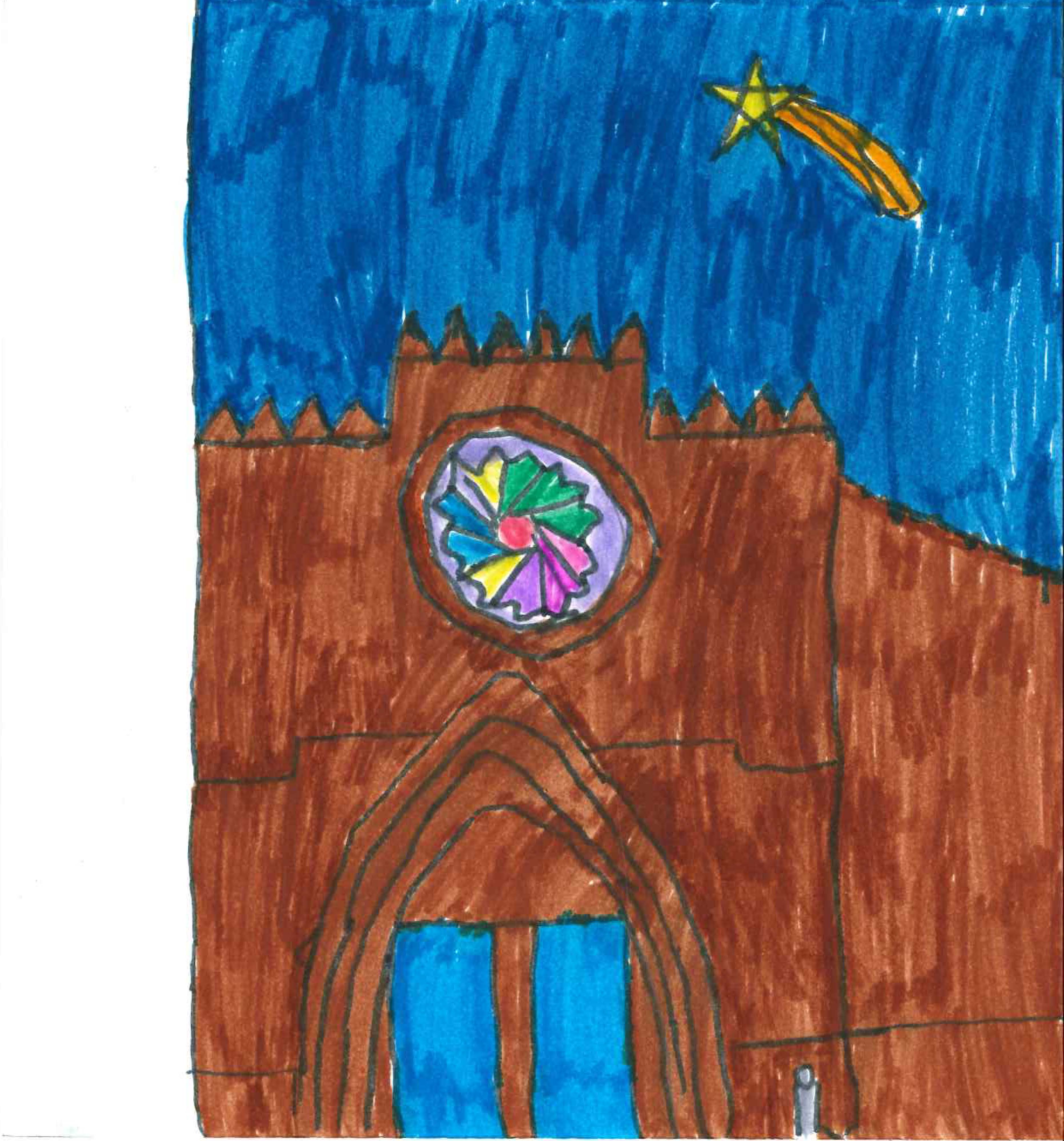 Escola Pureza de María - Postal 2