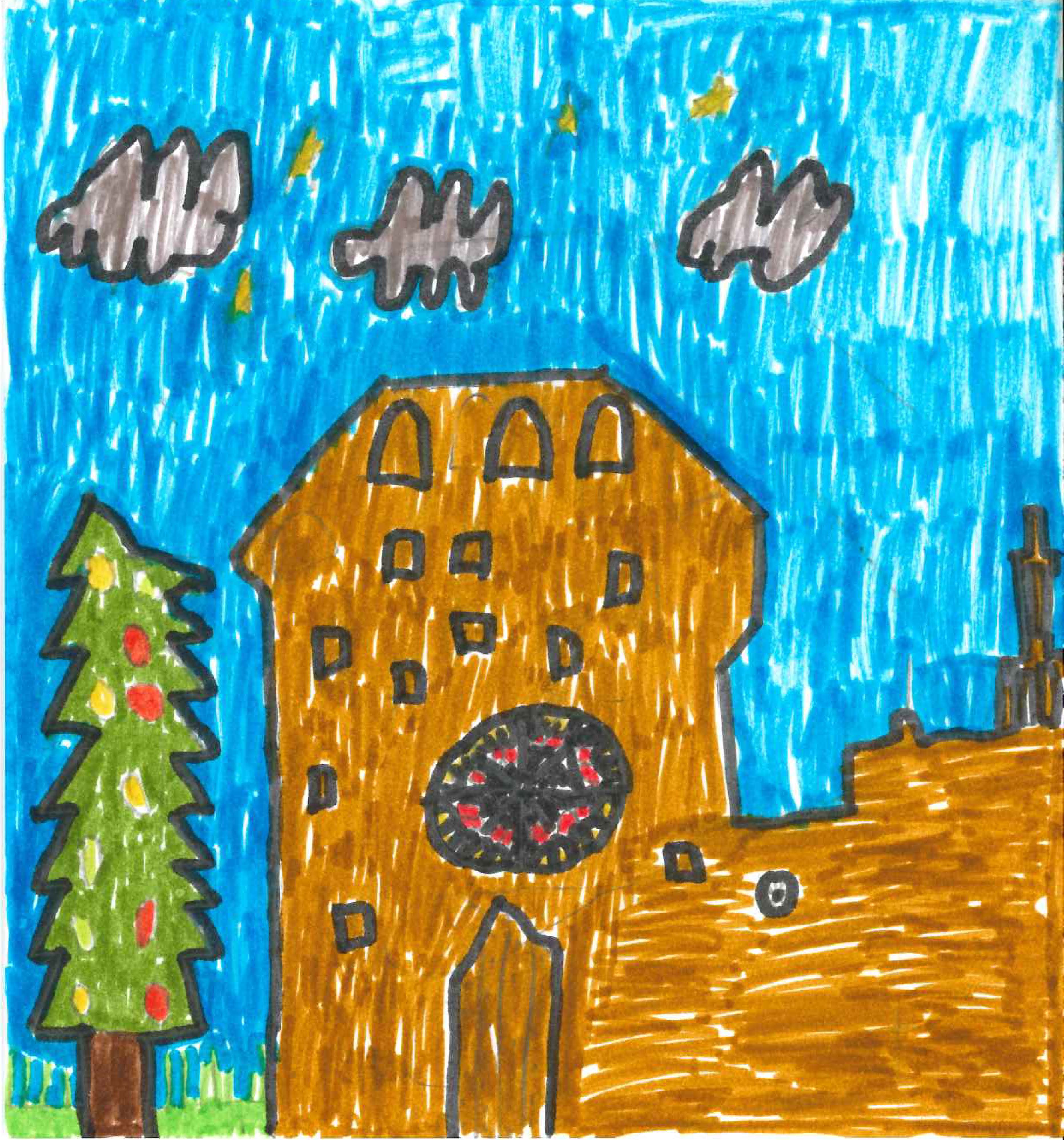 Escola Pureza de María - Postal 3