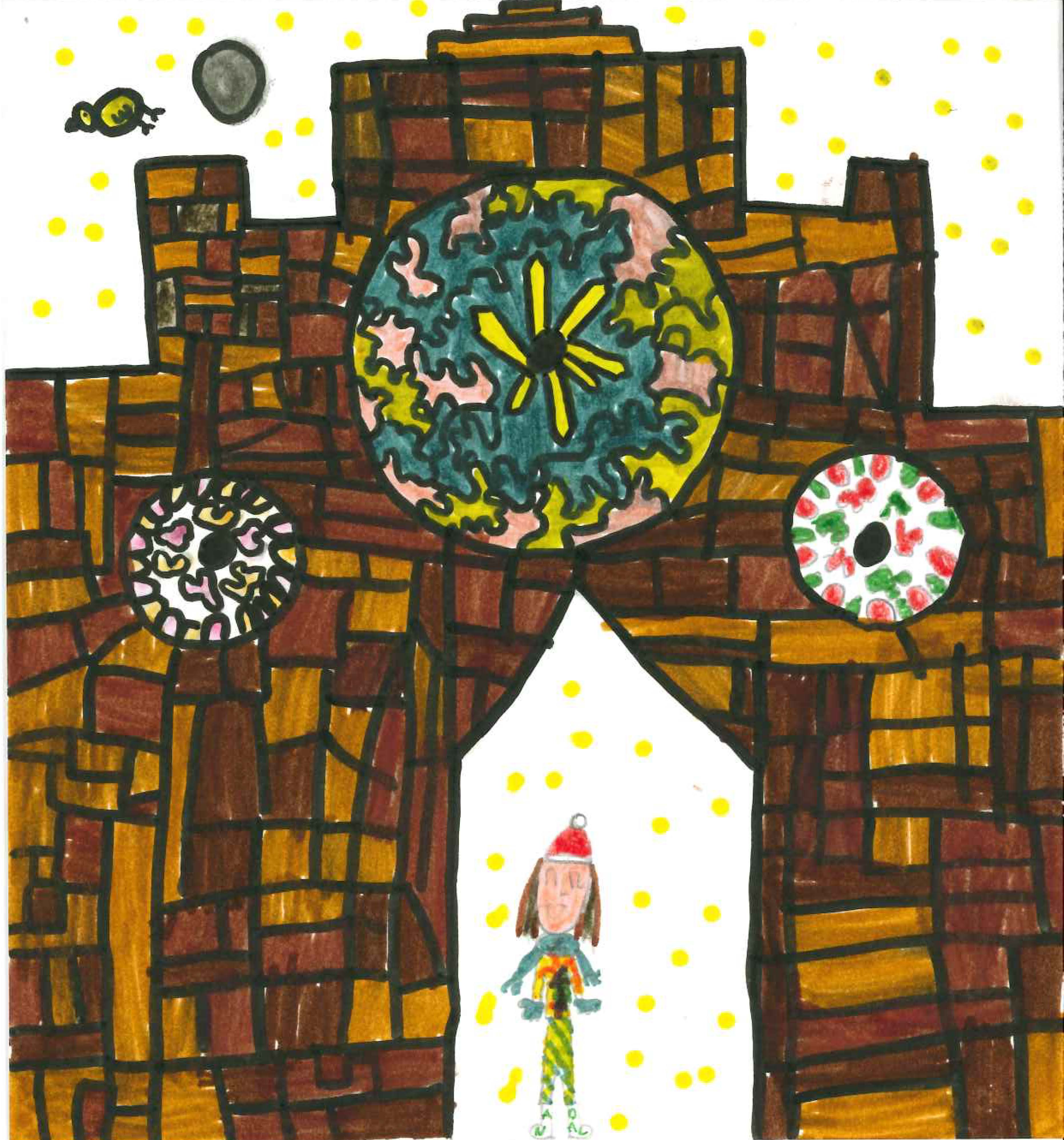 Escola Pureza de María - Postal 4