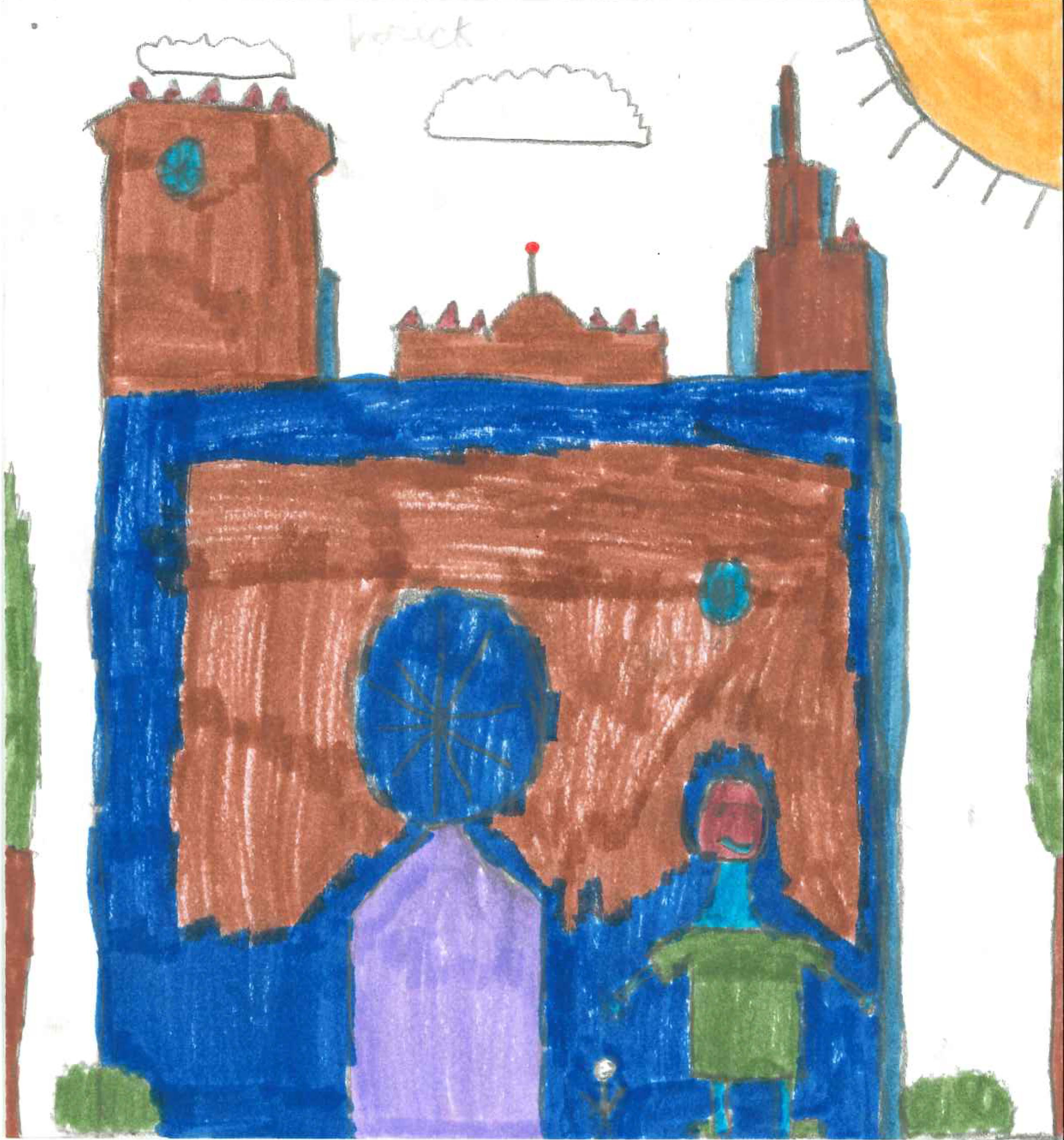 Escola Pureza de María - Postal 6