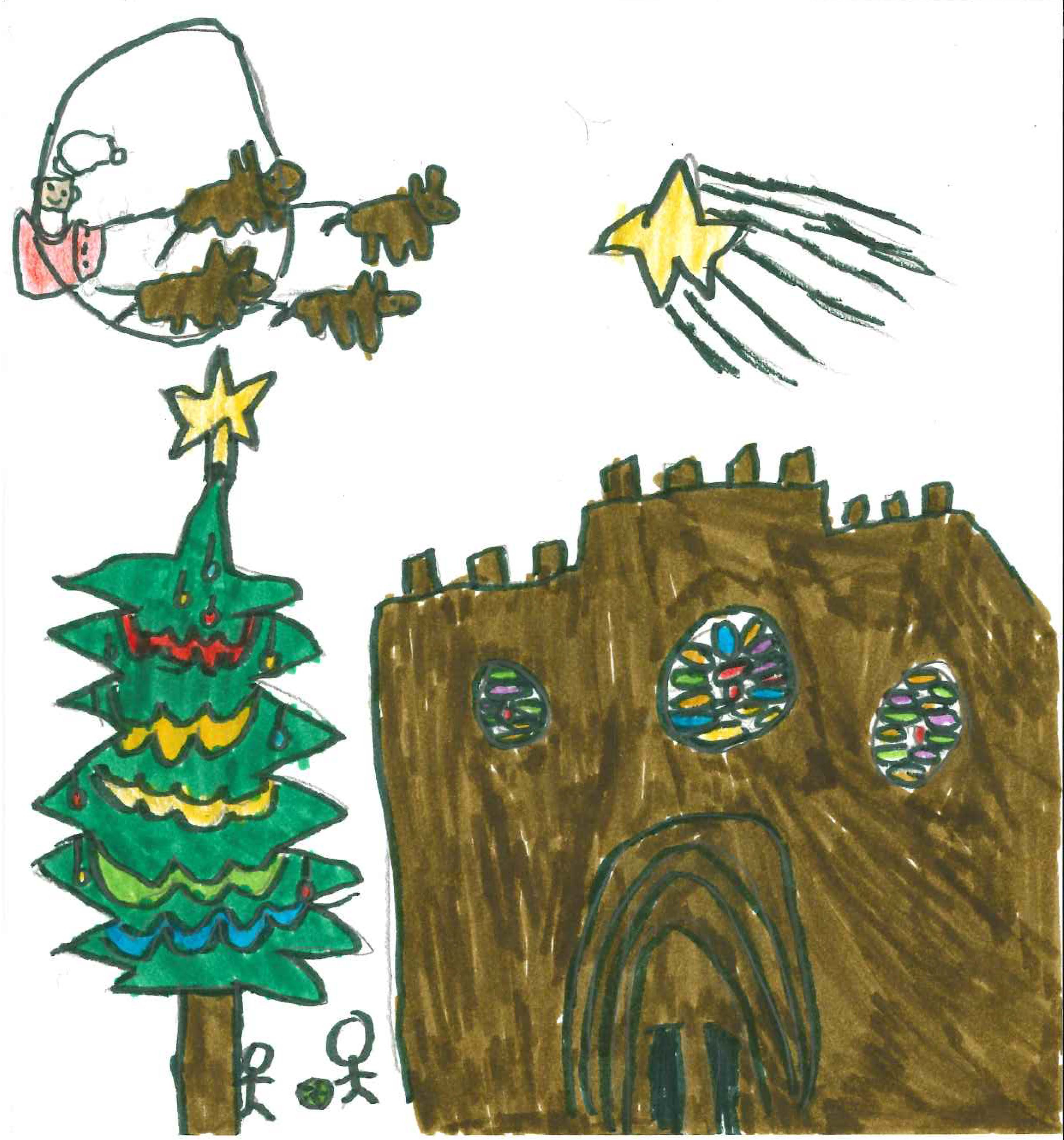 Escola Pureza de María - Postal 12