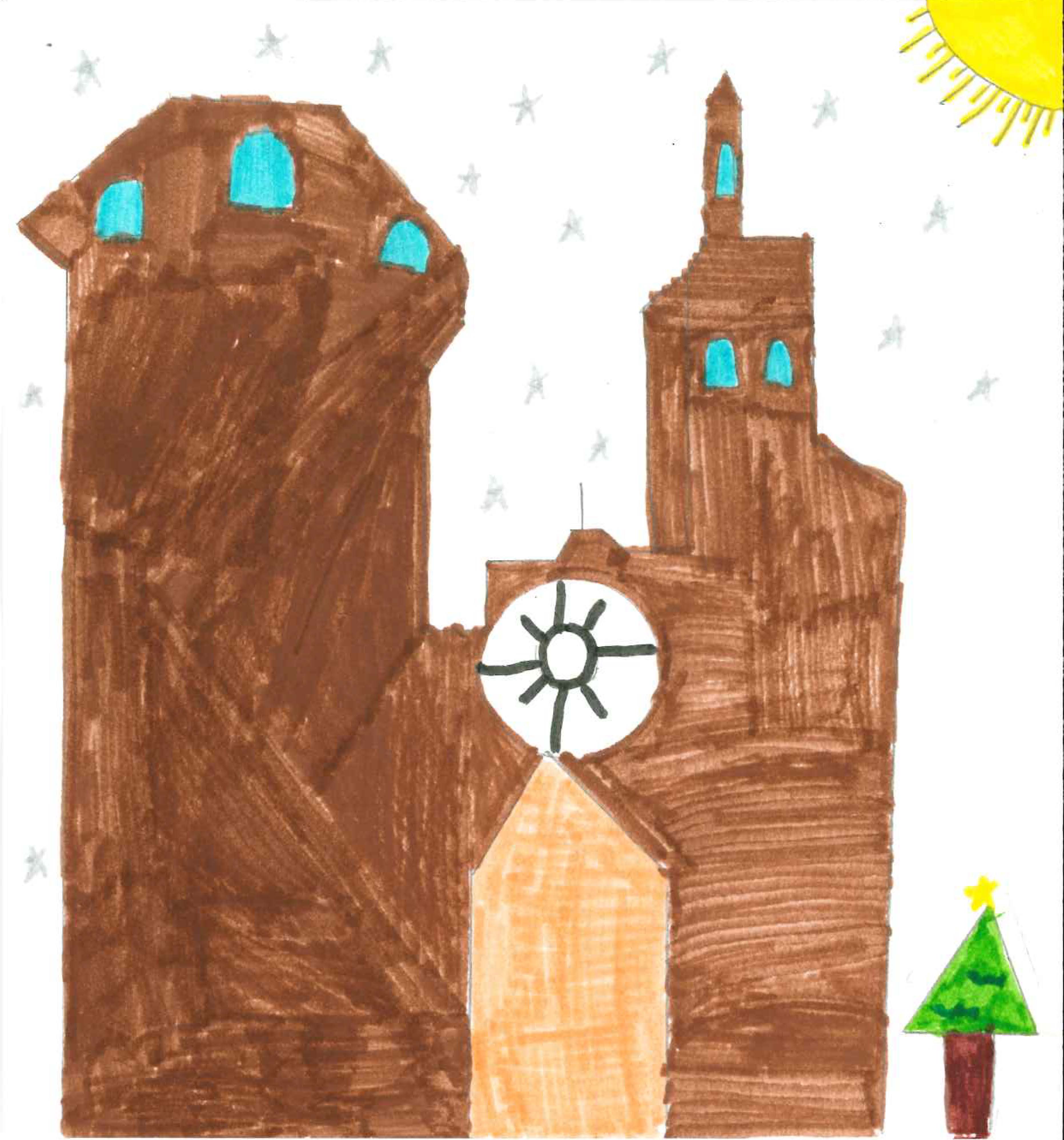 Escola Pureza de María - Postal 13