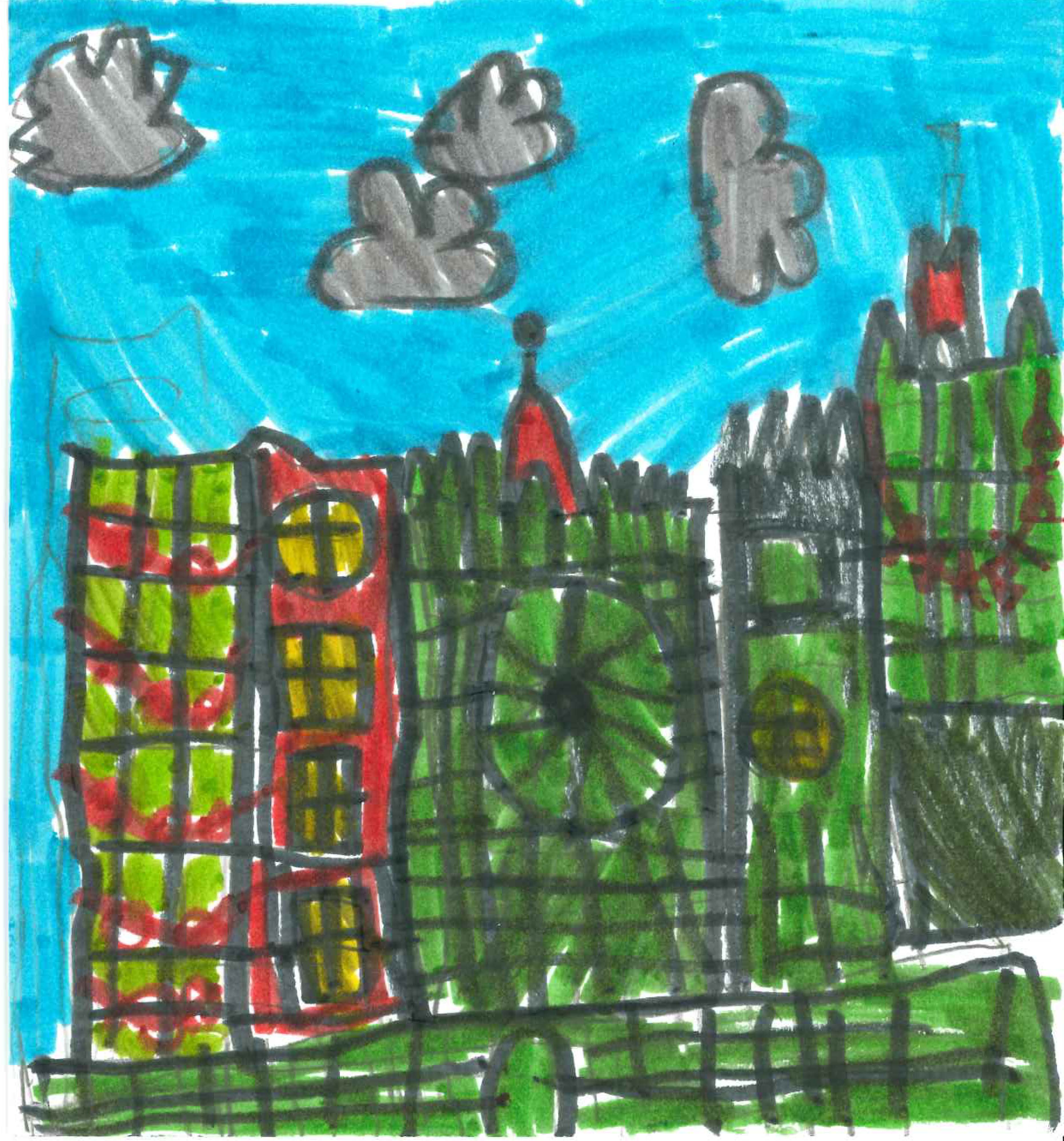 Escola Pureza de María - Postal 16