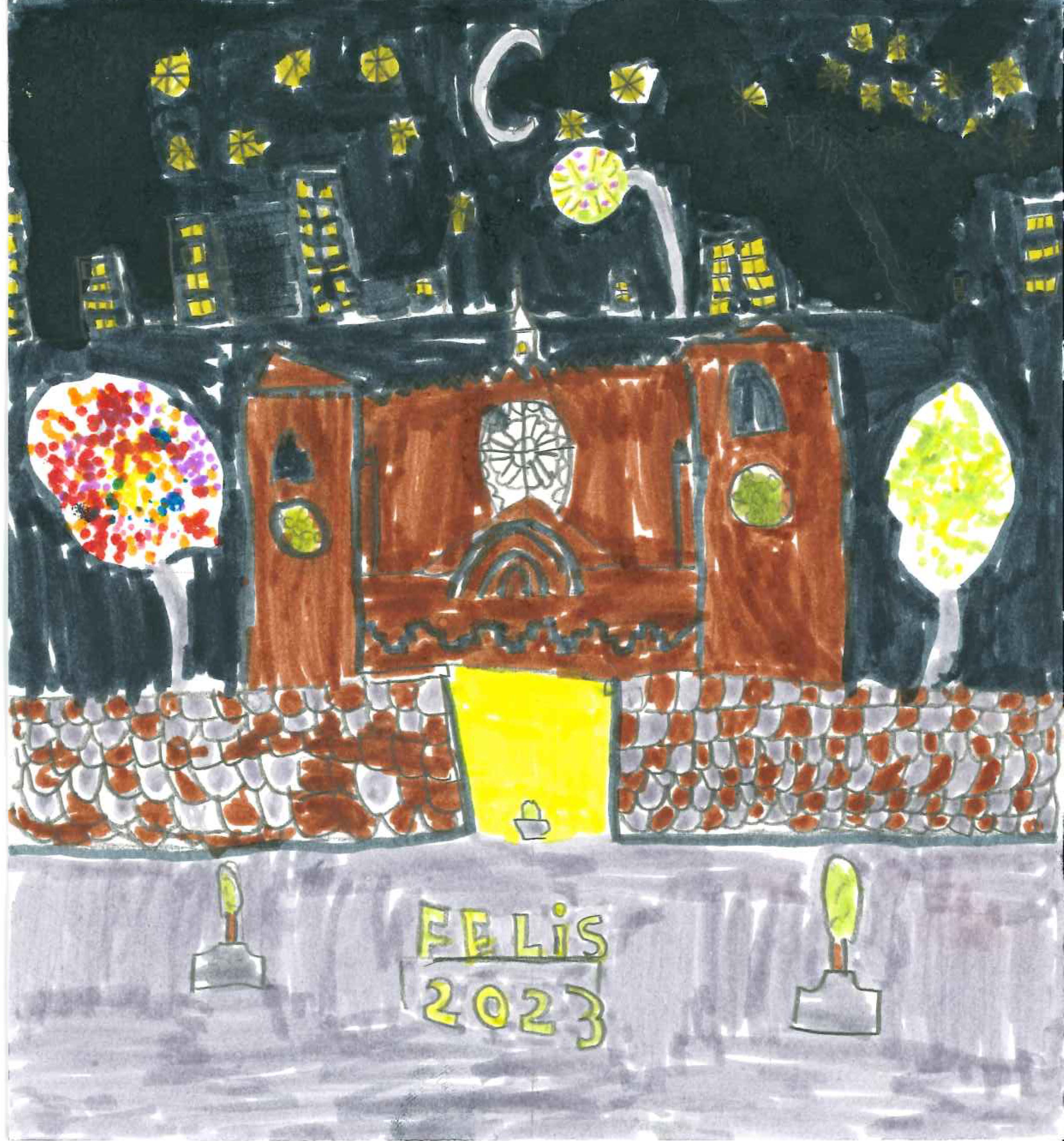 Escola Pureza de María - Postal 25