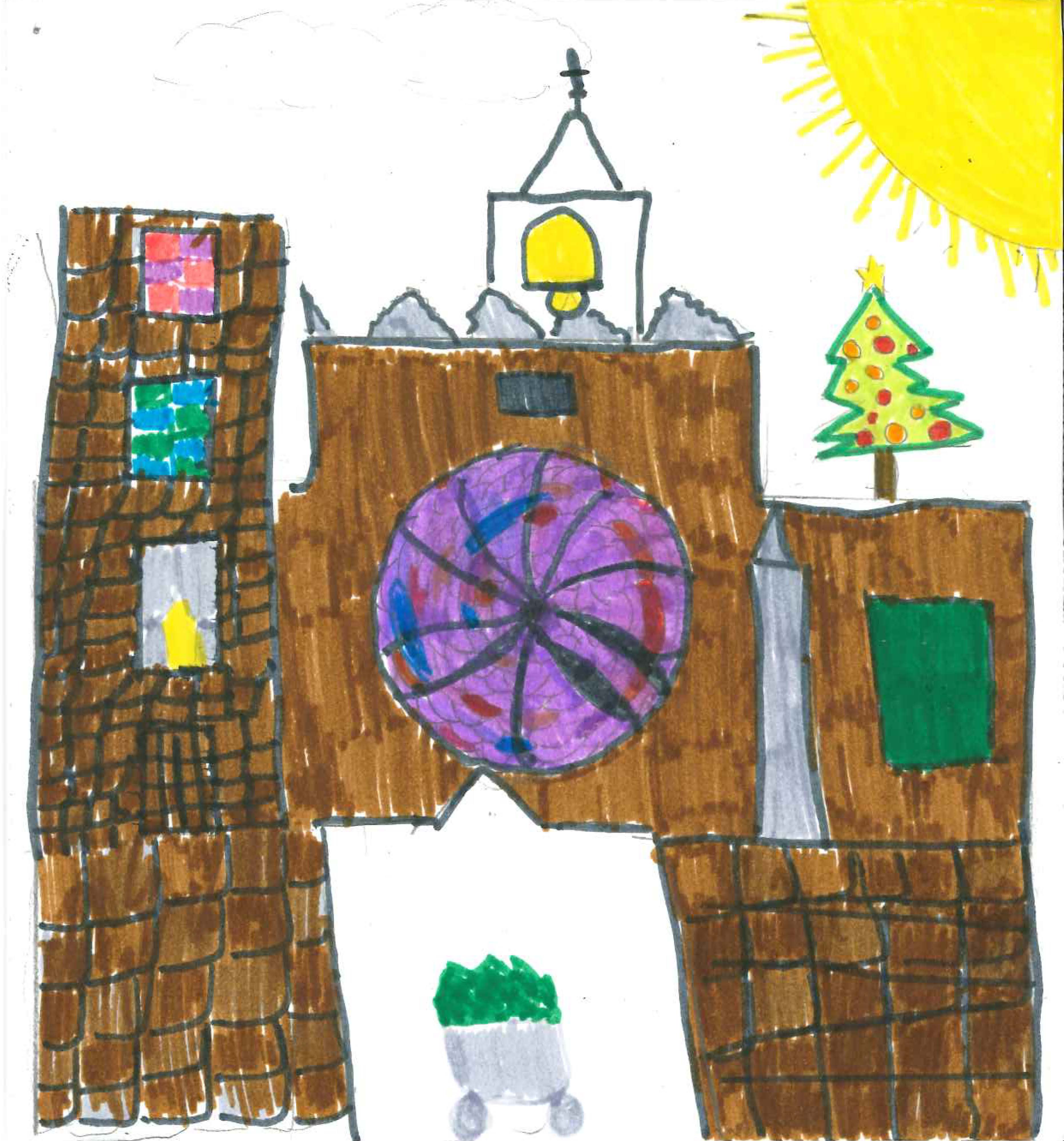 Escola Pureza de María - Postal 26