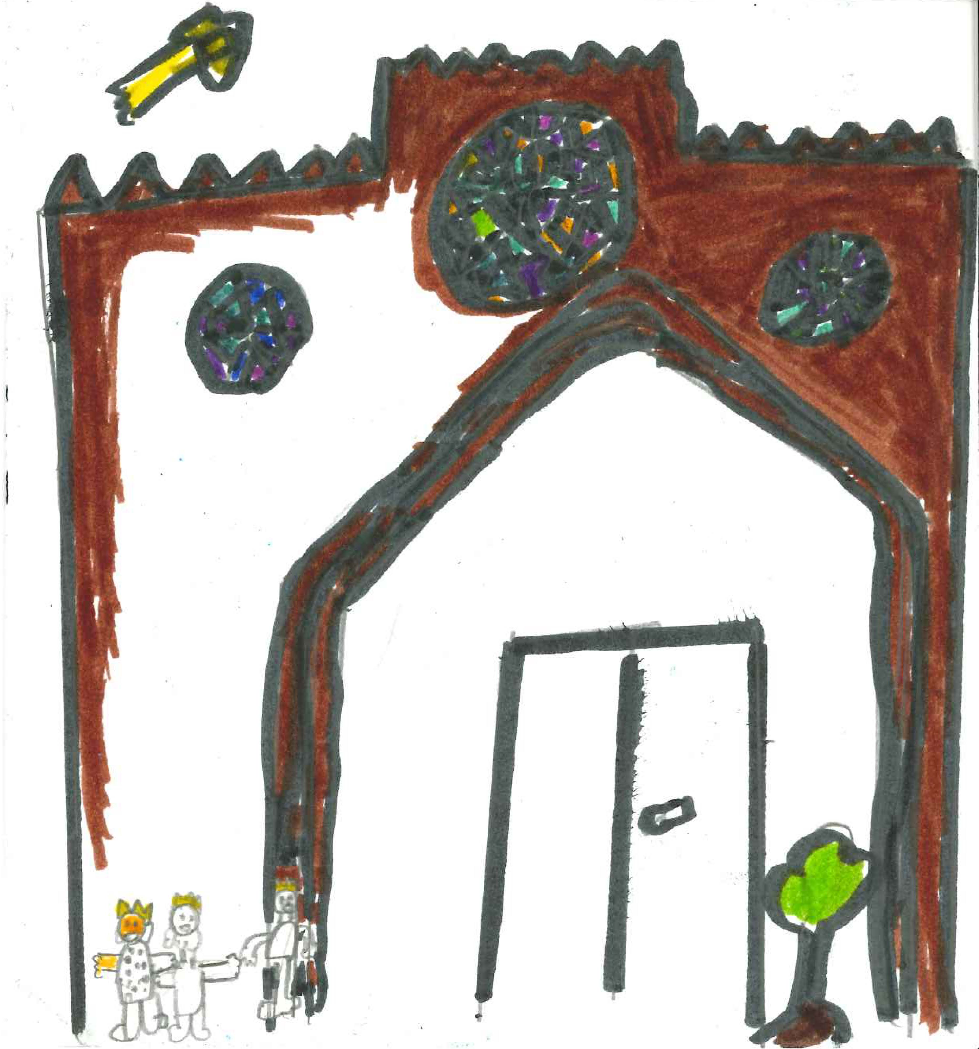 Escola Pureza de María - Postal 35