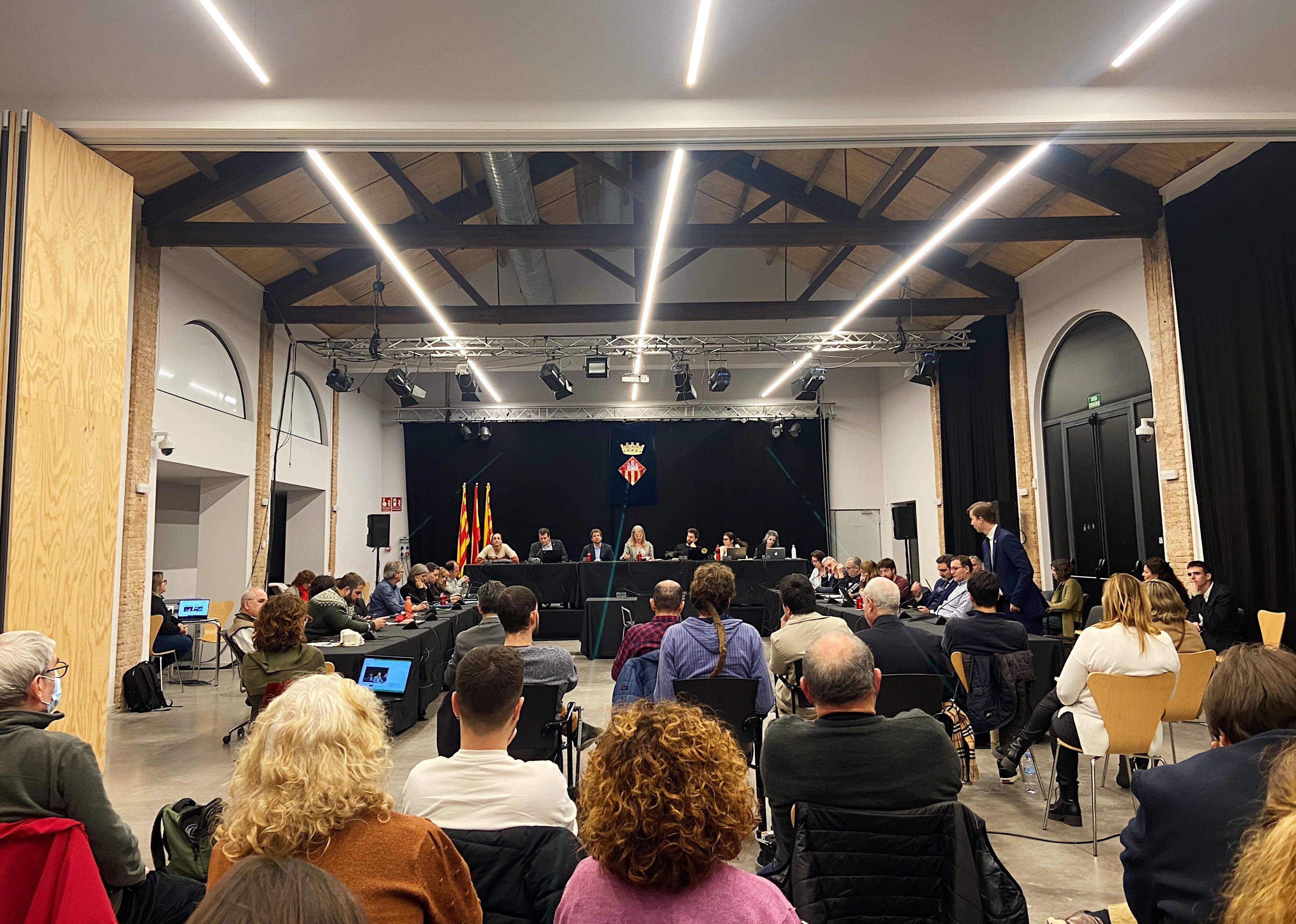 Ple municipal. FOTO: Alba Martínez