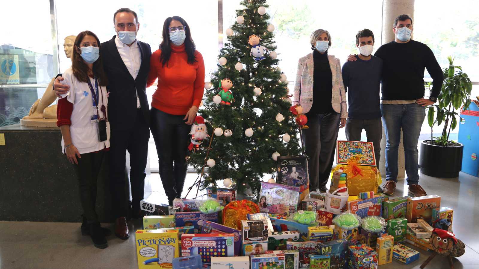 Entrega de les joguines FOTO: Cedida