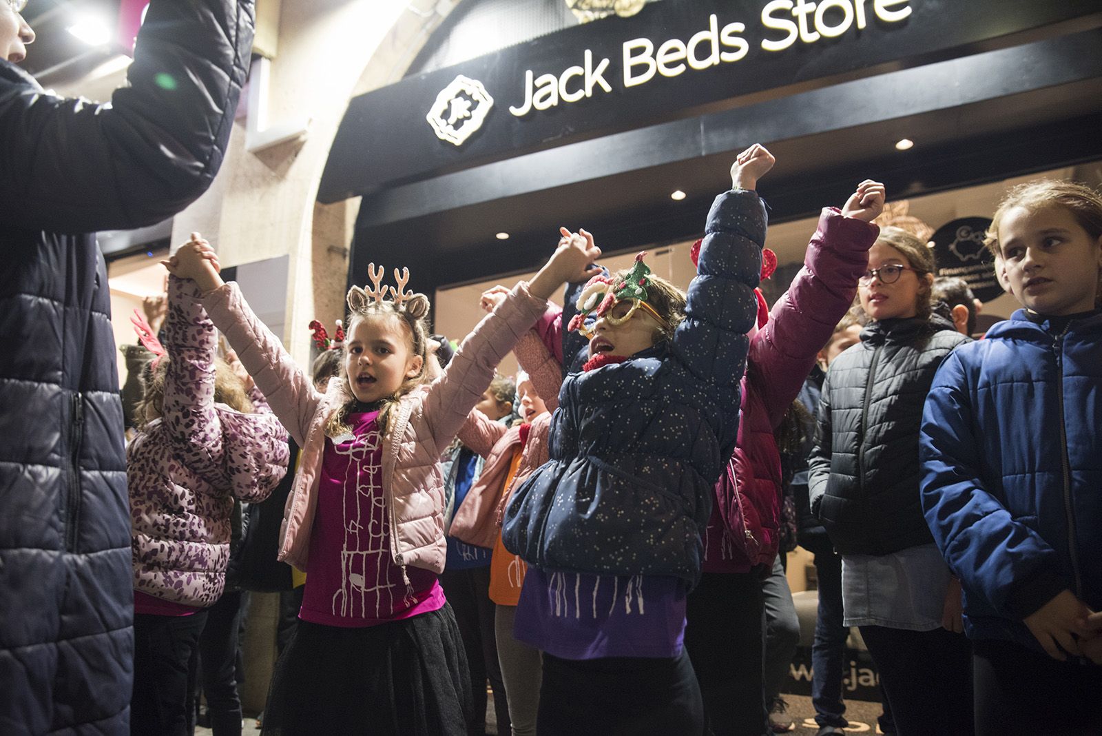 Nadales al carrer. FOTO: Bernat Millet.