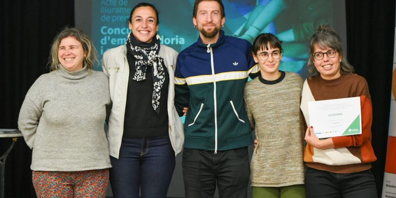 6a edició del Concurs d’emprenedoria i economia Social i Solidària. FOTO: Bernat Millet.