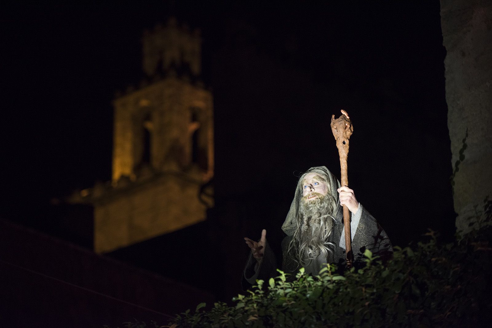 Muxinach i la llum. FOTO: Bernat Millet.