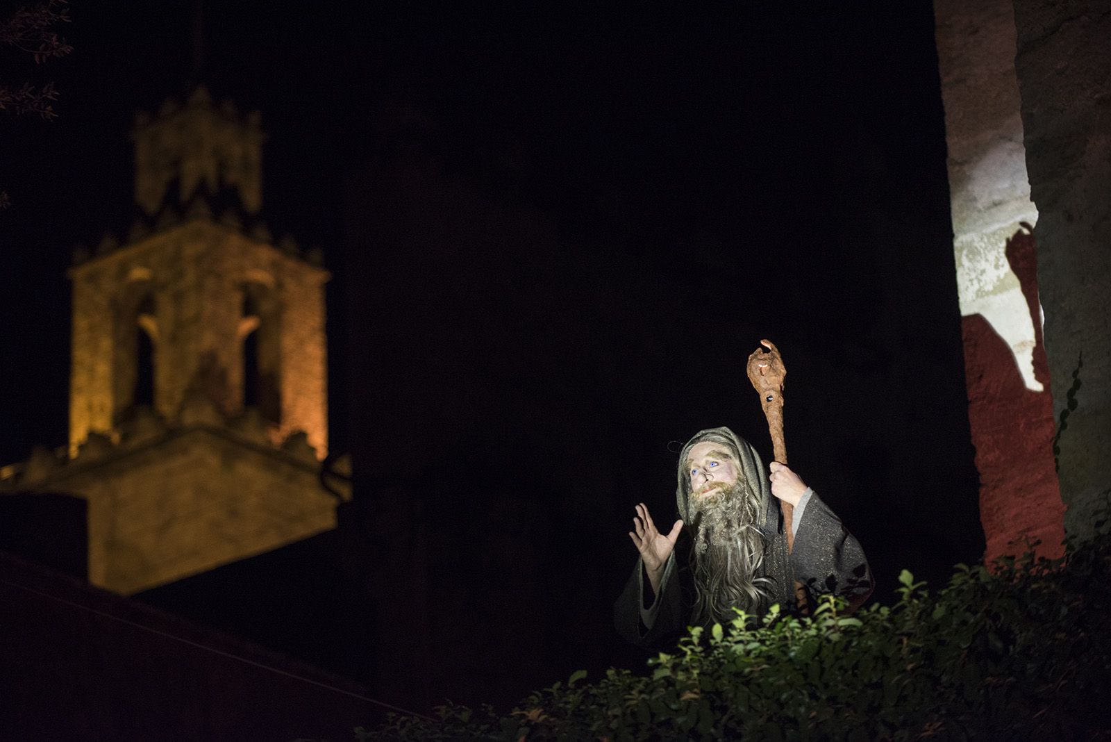 Muxinach i la llum. FOTO: Bernat Millet.