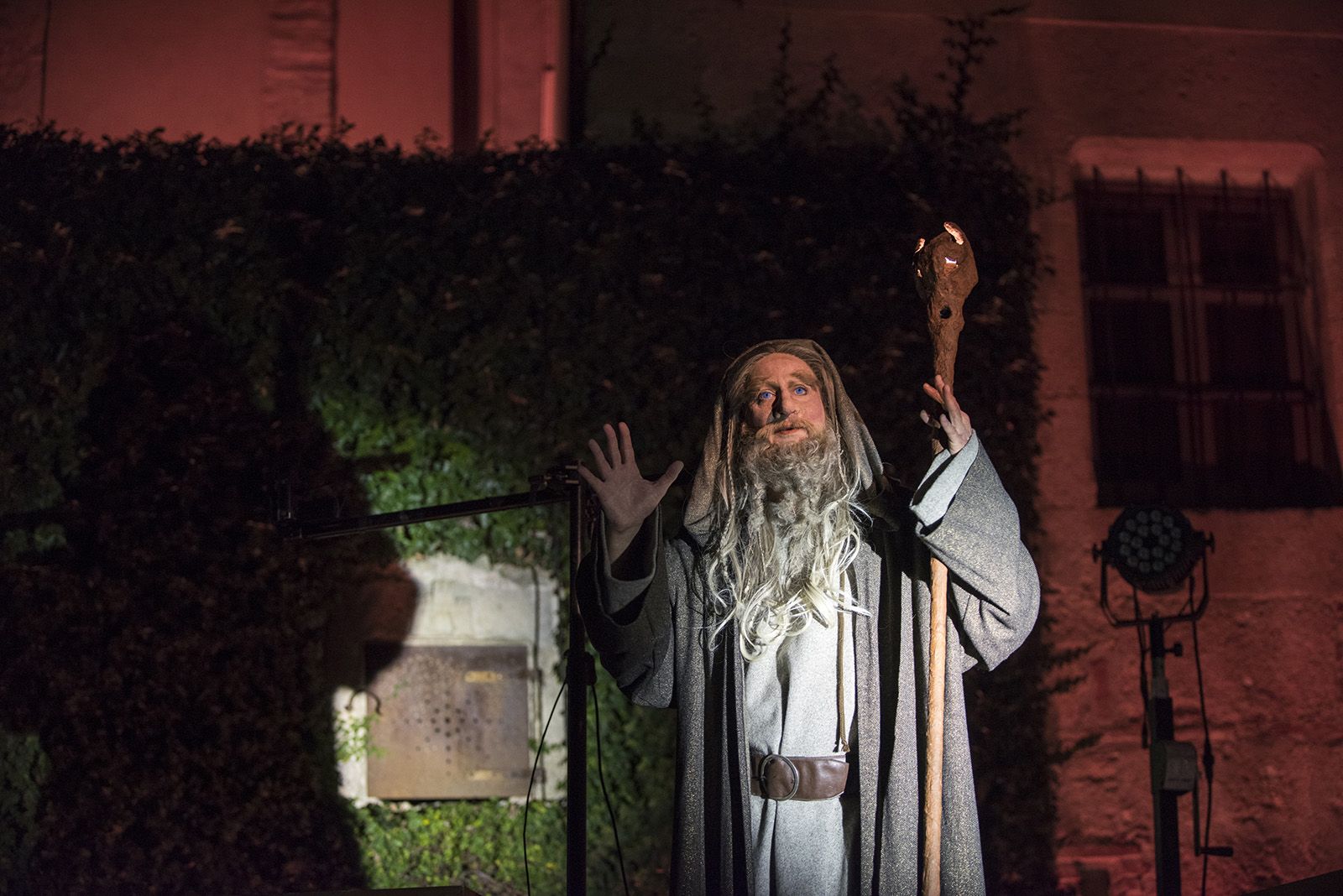 Muxinach i la llum. FOTO: Bernat Millet.