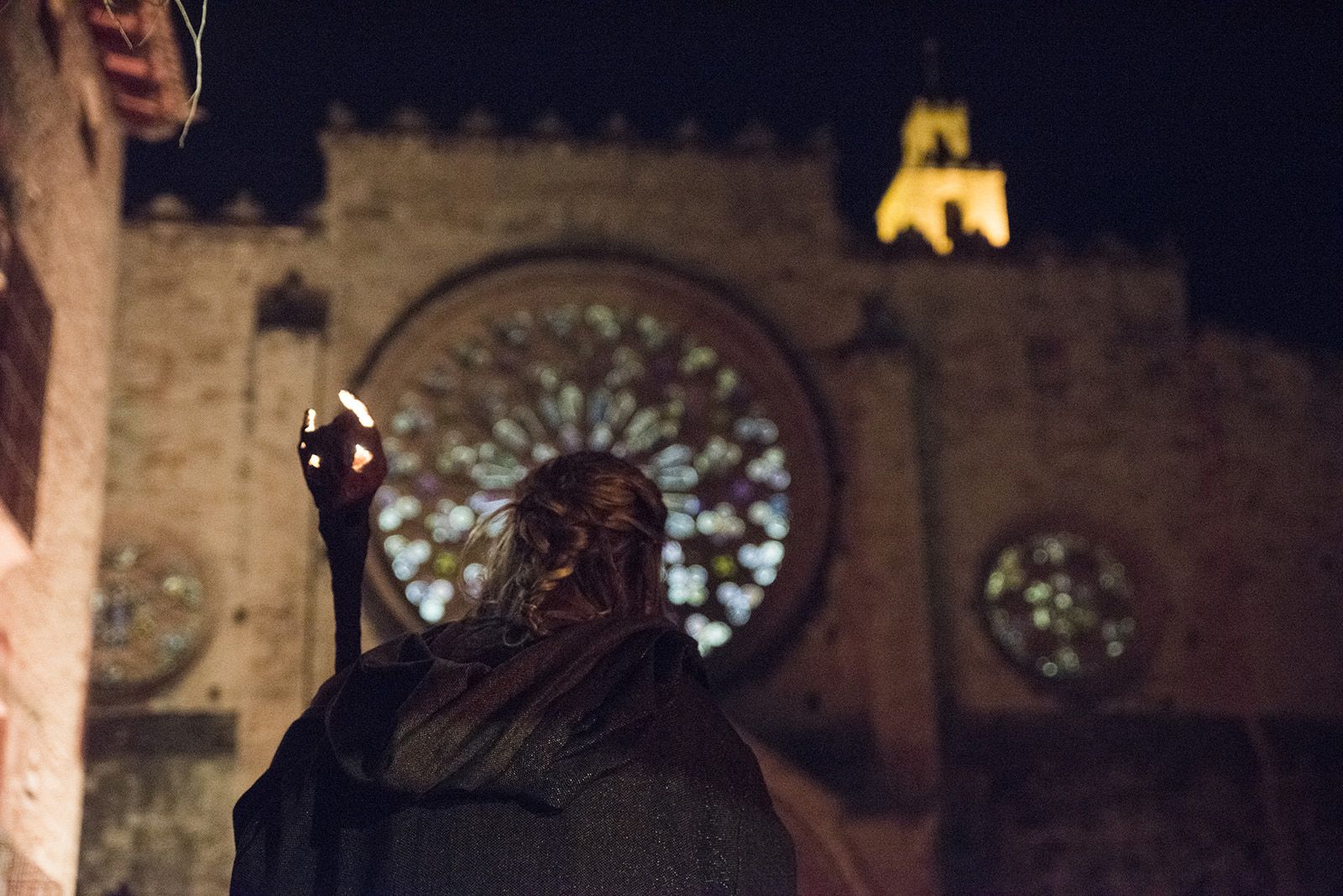 Muxinach i la llum. FOTO: Bernat Millet.