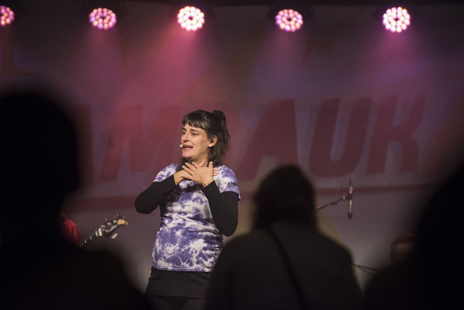 Gran festa d'inauguració de Nadal de l'Envelat. FOTO: Bernat Millet.