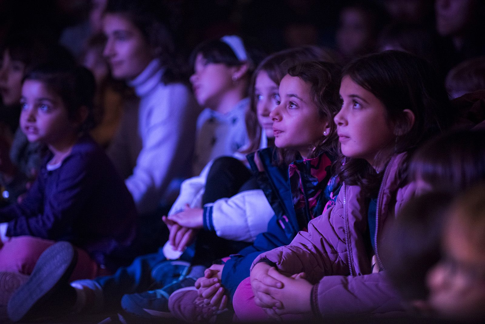 Gran festa d'inauguració de Nadal de l'Envelat. FOTO: Bernat Millet.