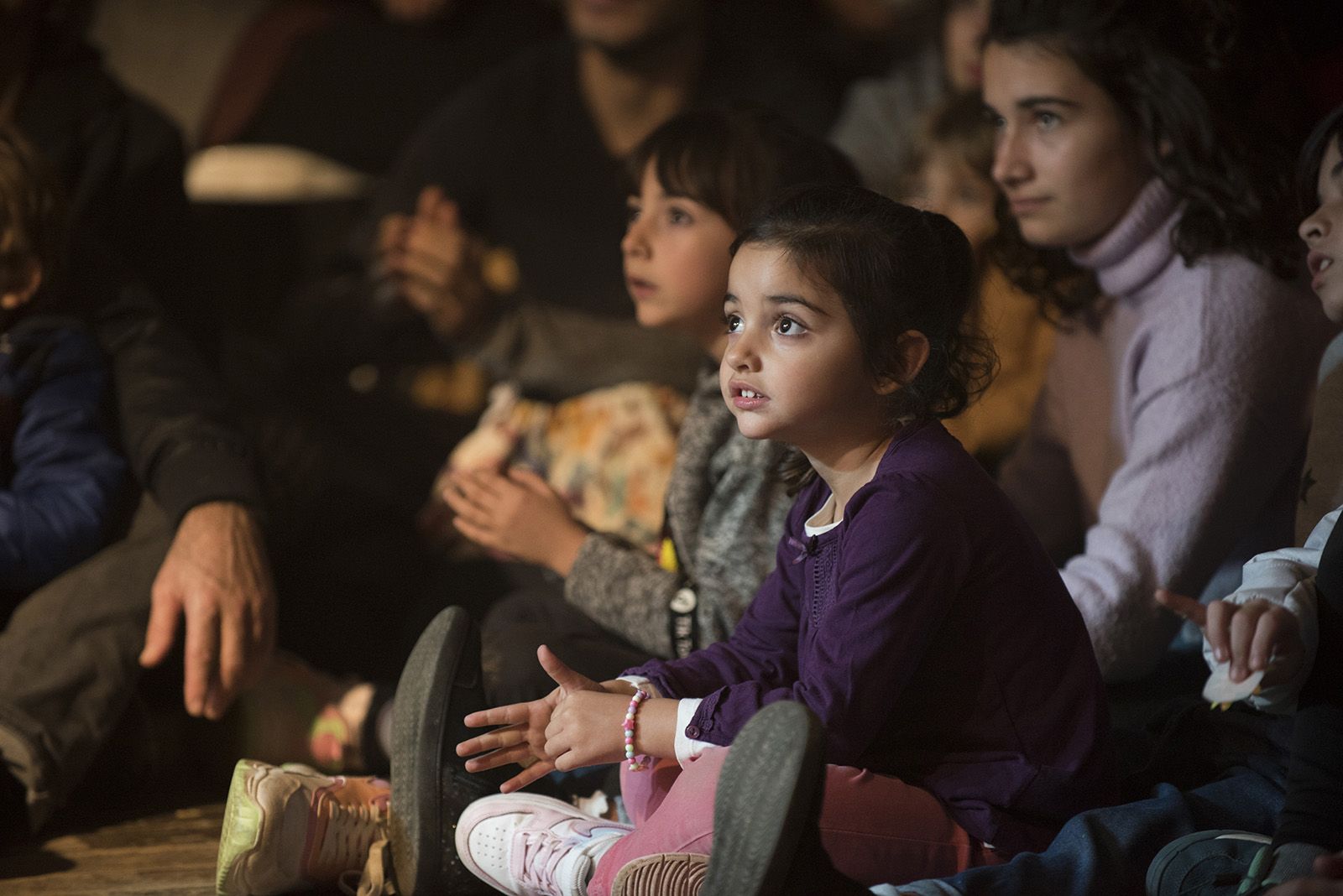 Gran festa d'inauguració de Nadal de l'Envelat. FOTO: Bernat Millet.