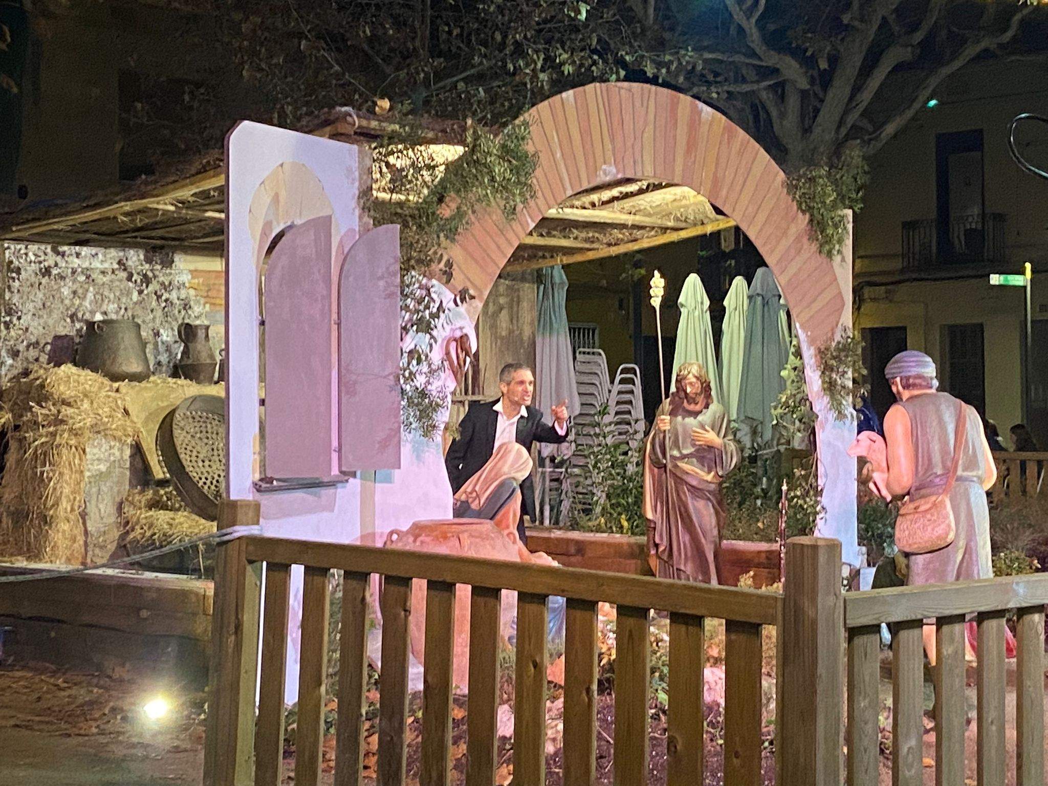 Recital del 'Poema de Nadal' de Josep Maria de Sagarra a Sant Cugat.