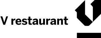 V restaurant Pizza logo