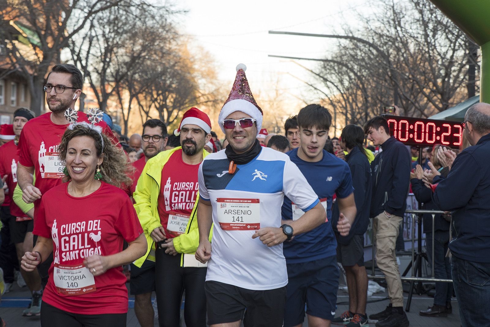 Cursa del Gall de 5k. FOTO: Bernat Millet.