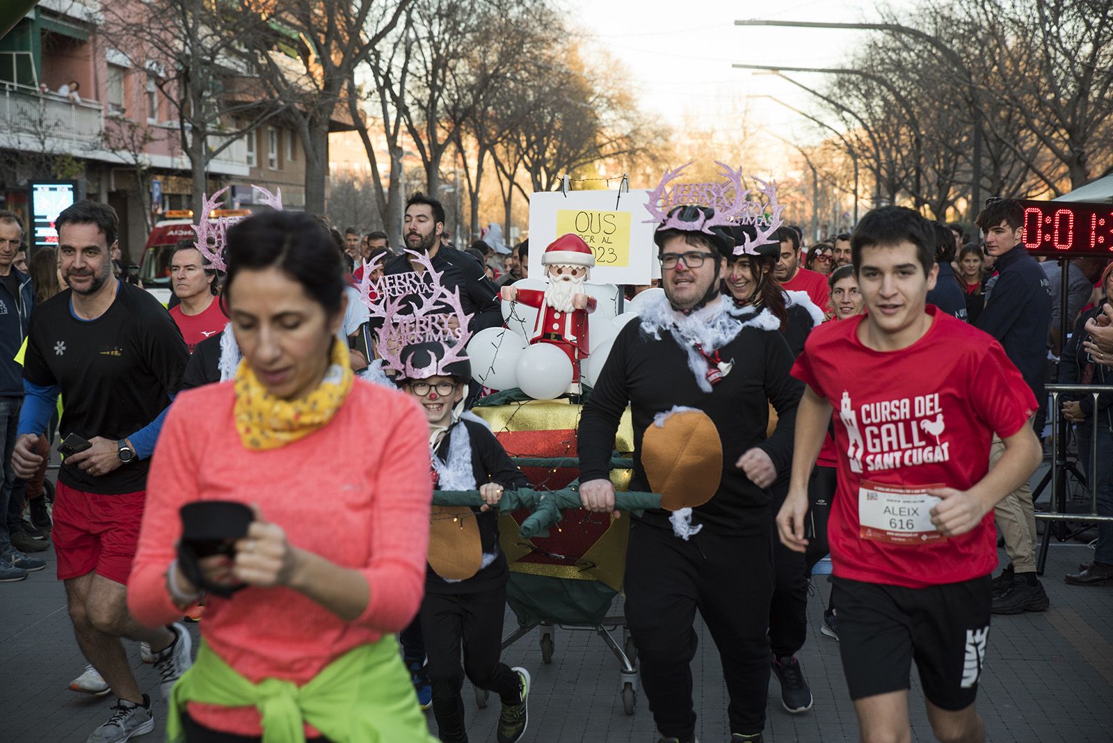 Cursa del Gall de 5k. FOTO: Bernat Millet.
