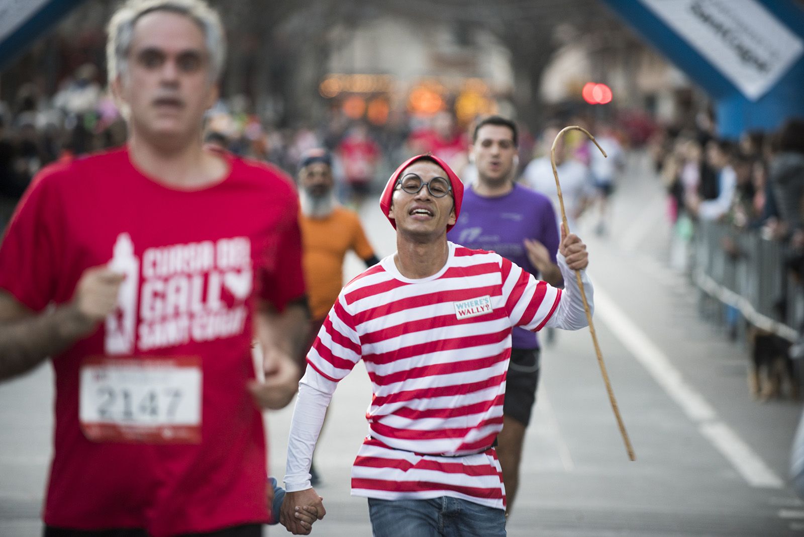 Cursa del Gall de 5k. FOTO: Bernat Millet.