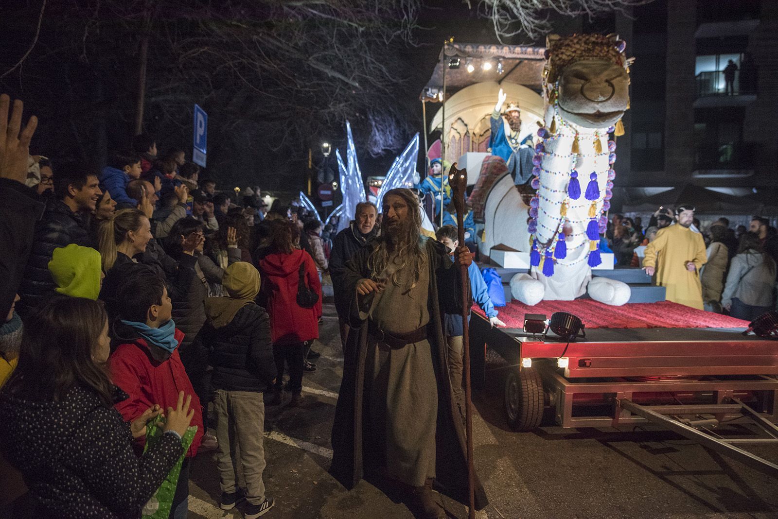Cavalcada dels Reis d'Orient a Sant Cugat 2023. FOTO: Bernat Millet.