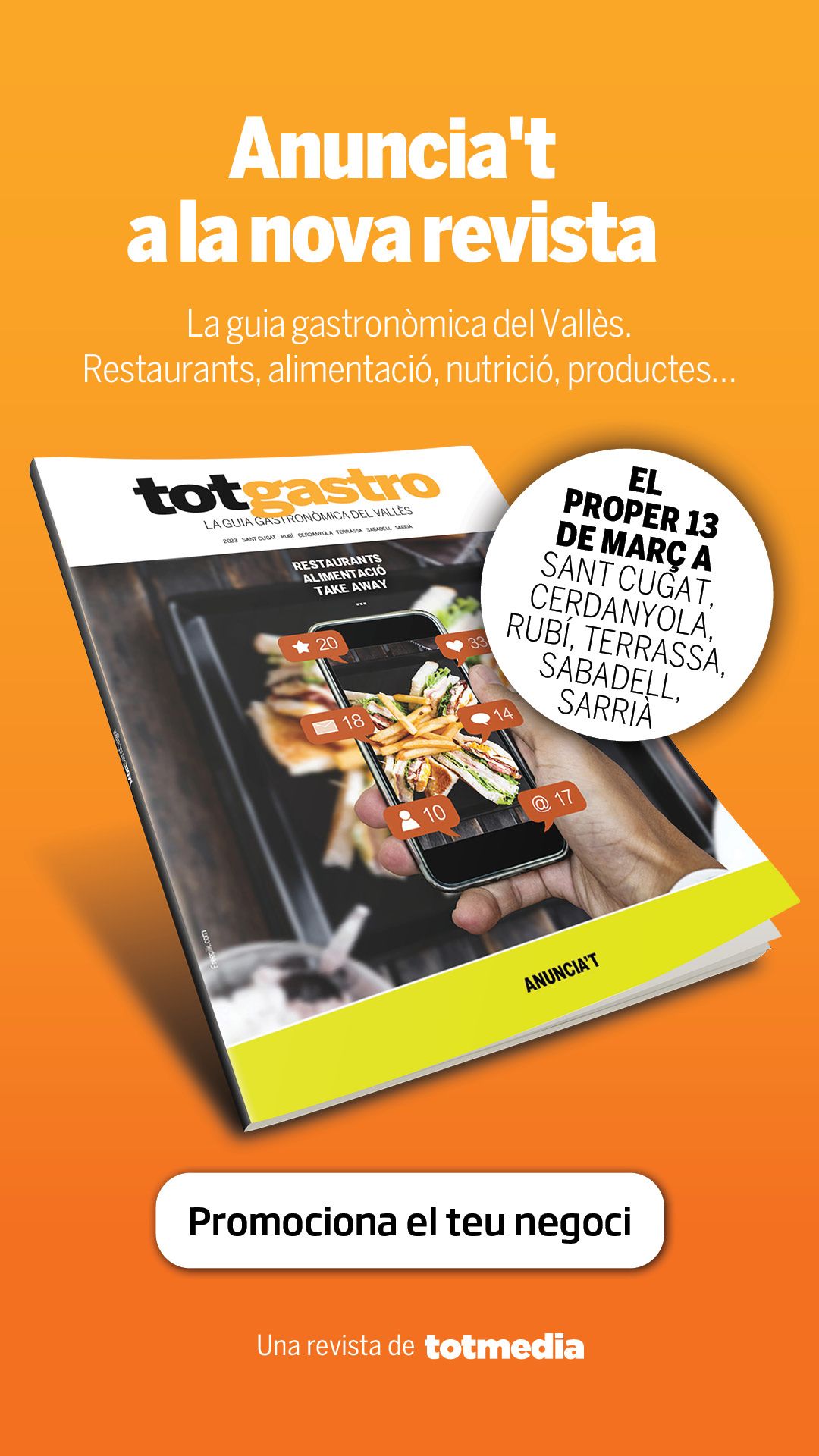 TOT Gastro, la nova revista gastronòmica