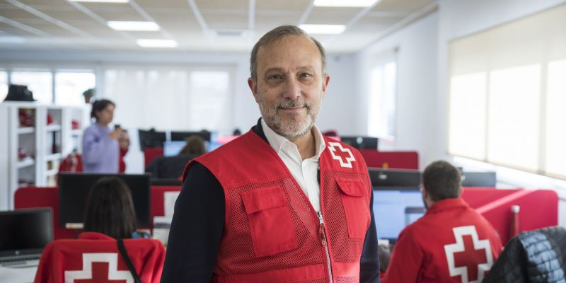 Lluis Carreras president de Creu Roja Sant Cugat   Rubi 2