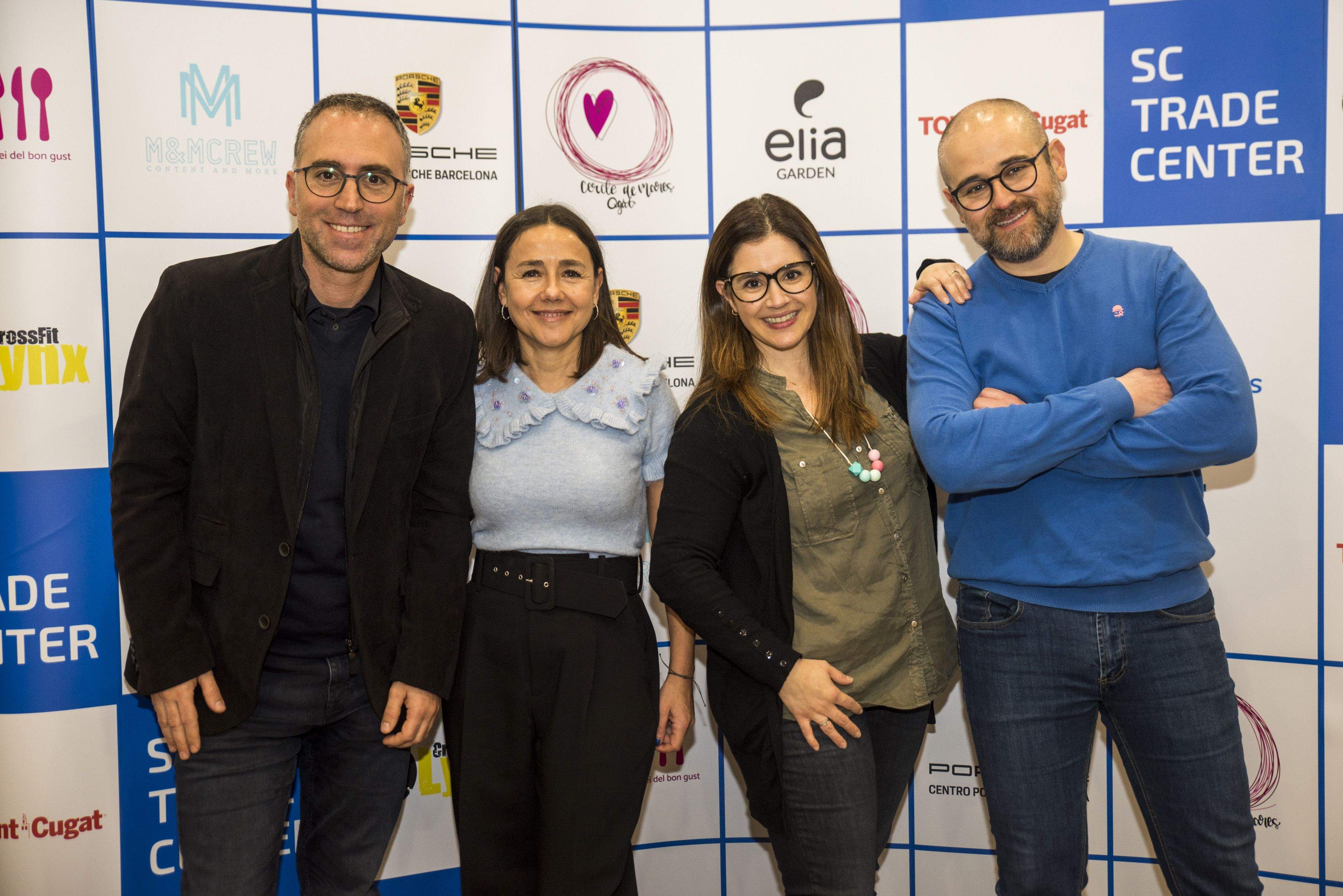 Xavier Grau, Alèxia Porqueras, Marta Salazar i Marc Martín. FOTO: Bernat Millet