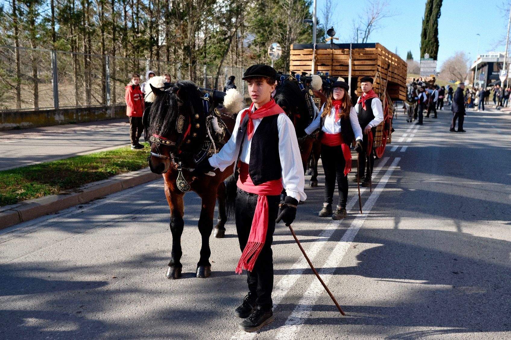 Rua dels Tres Tombs de Sant Antoni 2023. FOTO: Ale Gómez