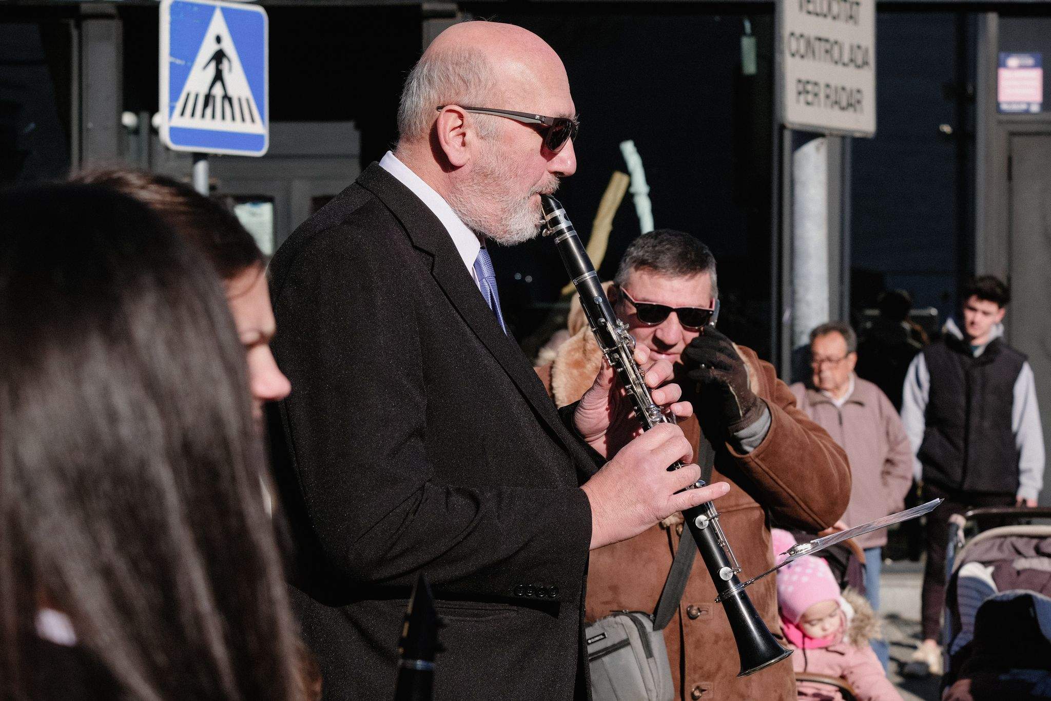 Acompanyament de la Banda de Música Sant Llorenç de La Galera. FOTO: Ale Gómez