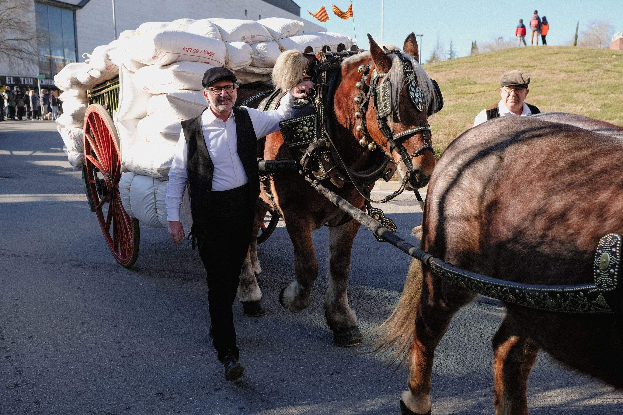 Inici de la Rua del Tres Tombs. FOTO: Ale Gómez