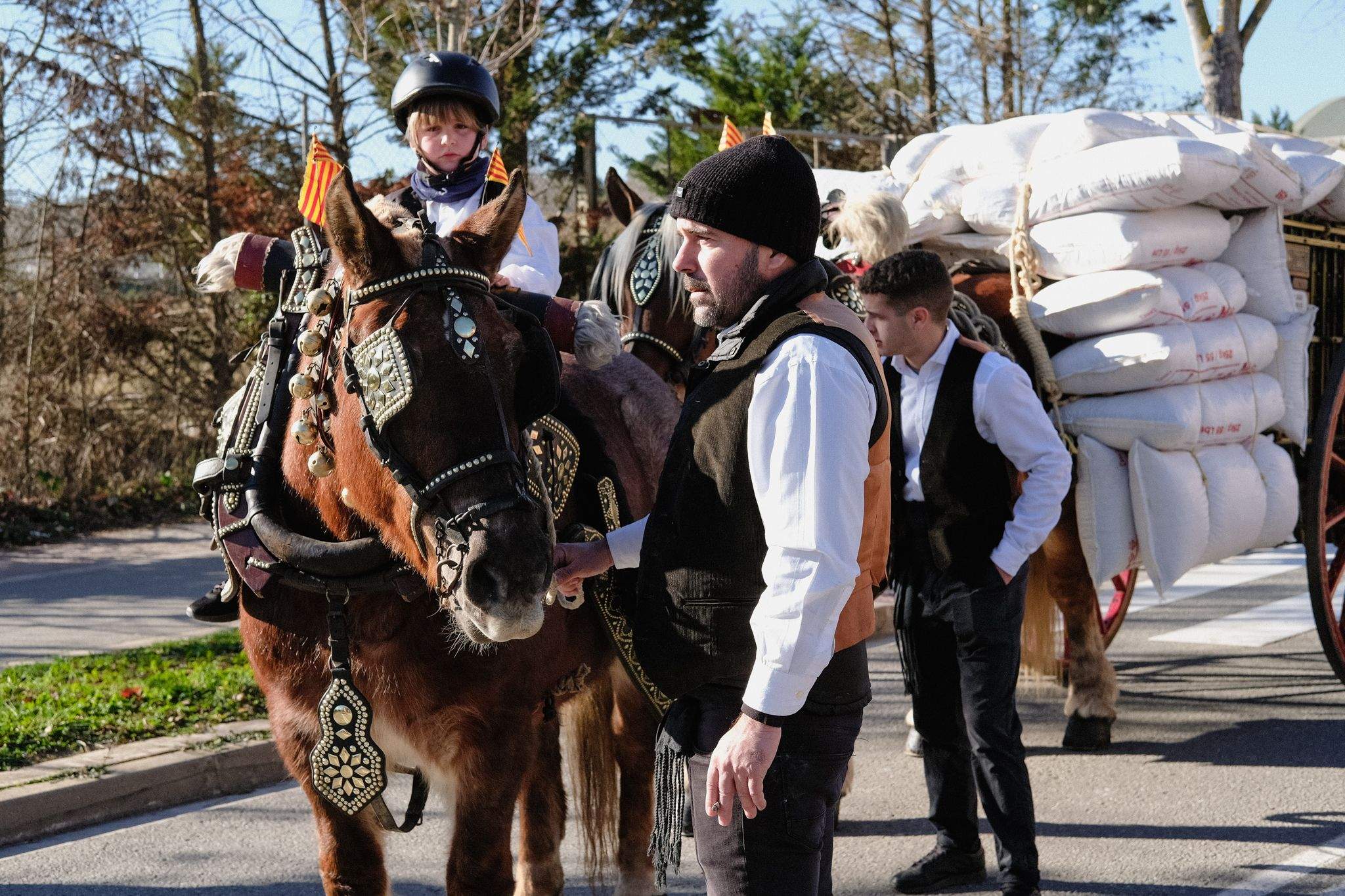 Inici de la Rua del Tres Tombs 2023. FOTO: Ale Gómez