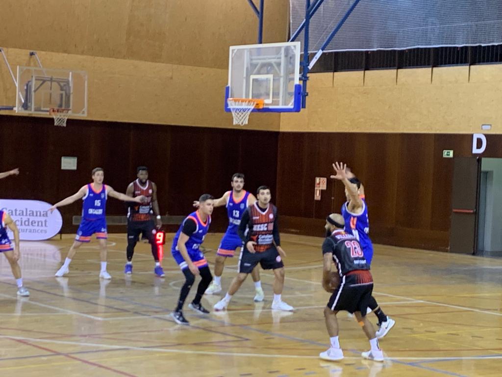 La UESC guanya a domicili per seguir lluitant per les fases d'ascens. FOTO: Nielo Ballart