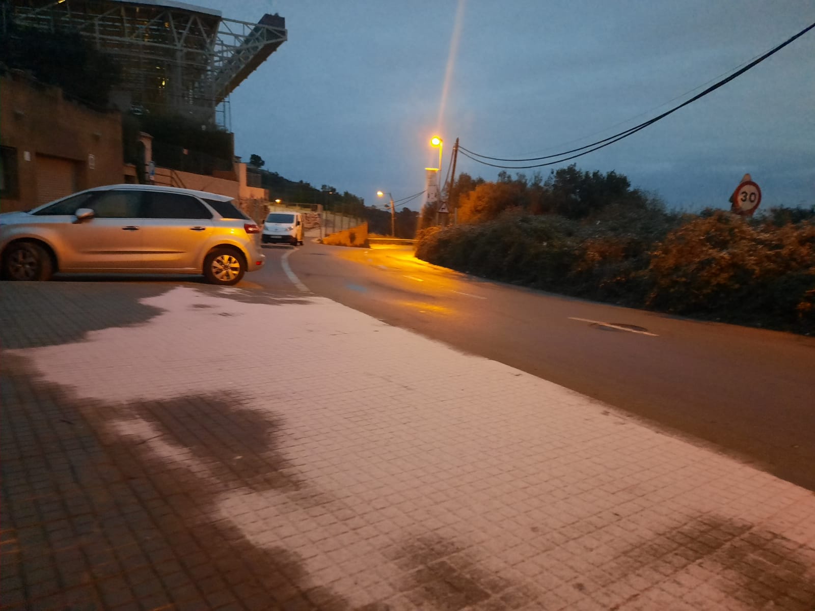 Neu a Les Planes aquest 2023. FOTO: Bernat Bella 