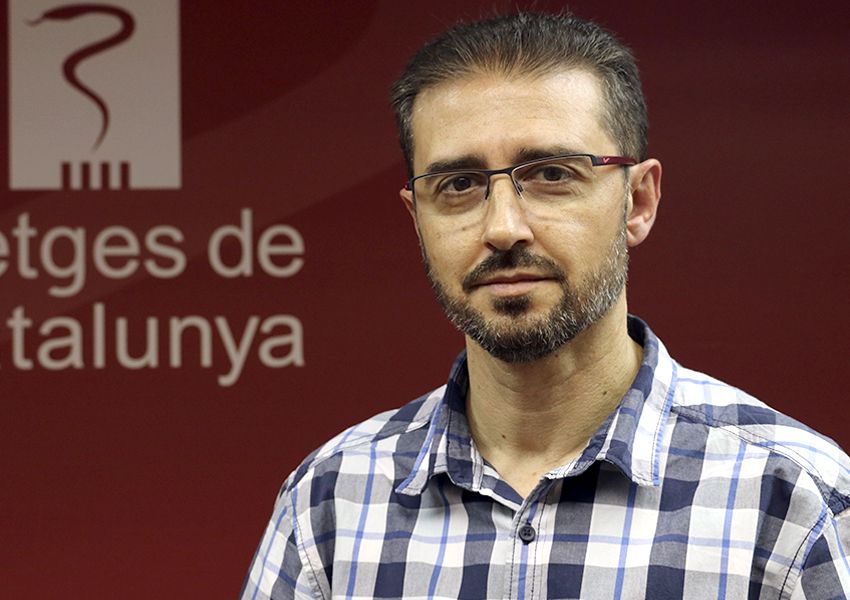 Patxi Avilés, de Metges de Catalunya FOTO: Cedida