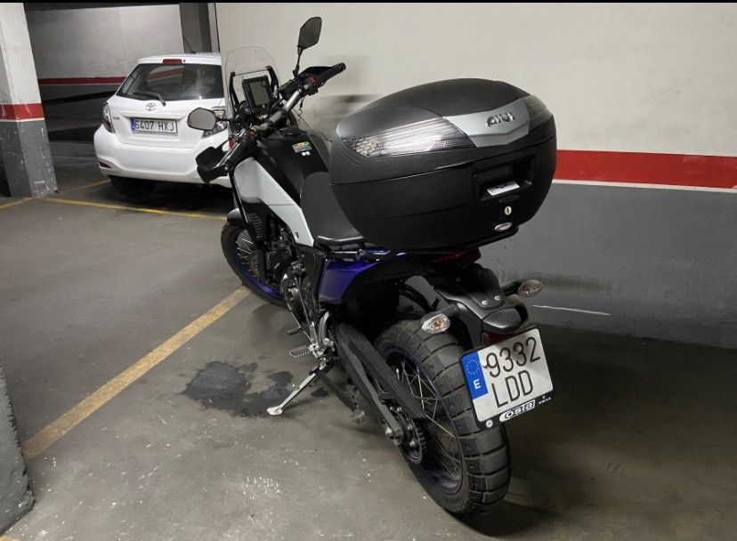 La moto robada és una Yamaha Tenere T700. FOTO: Cedida