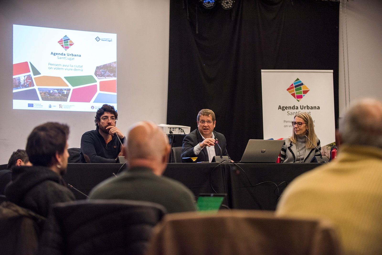 Presentació de l'Agenda Urbana al Consell de Ciutat. FOTO: Arnau Canalejo.