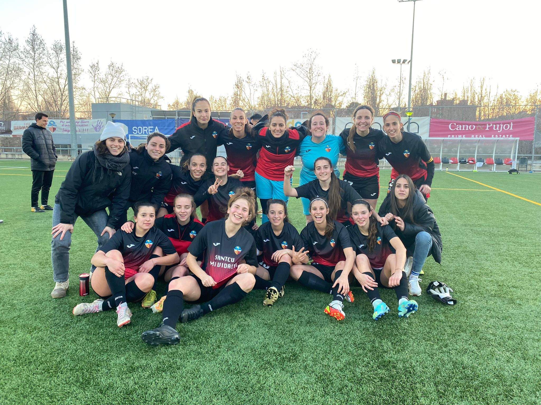 El Sant Cugat FC competeix en la fase d'ascens de Preferent. FOTO: Cedida