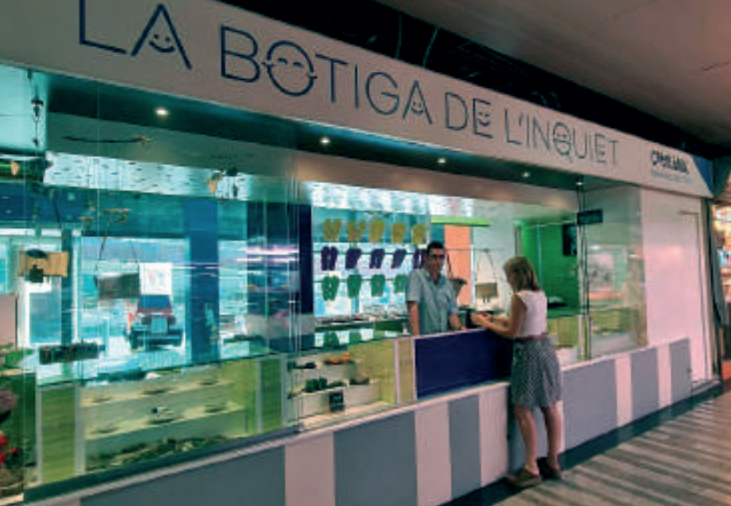 La Botiga de l'Inquiet al Mercat de Ripollet. FOTO: Cedida