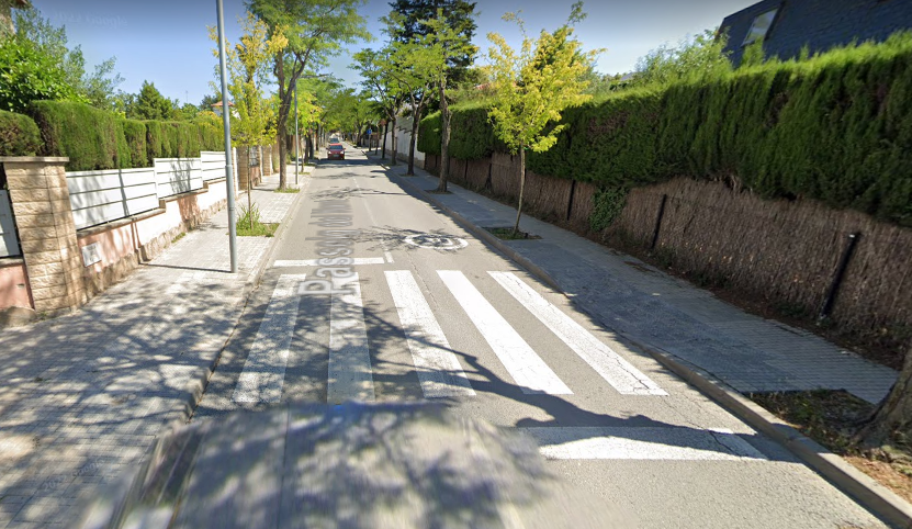 El passeig del Nard a Mira-sol FOTO: Google Maps