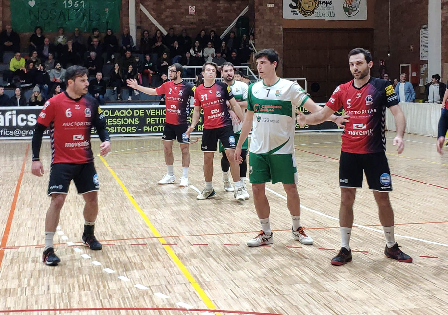 L'Handbol Sant Cugat suma 3 dels darrers 6 punts possibles com a visitant. FOTO: CH Sant Cugat