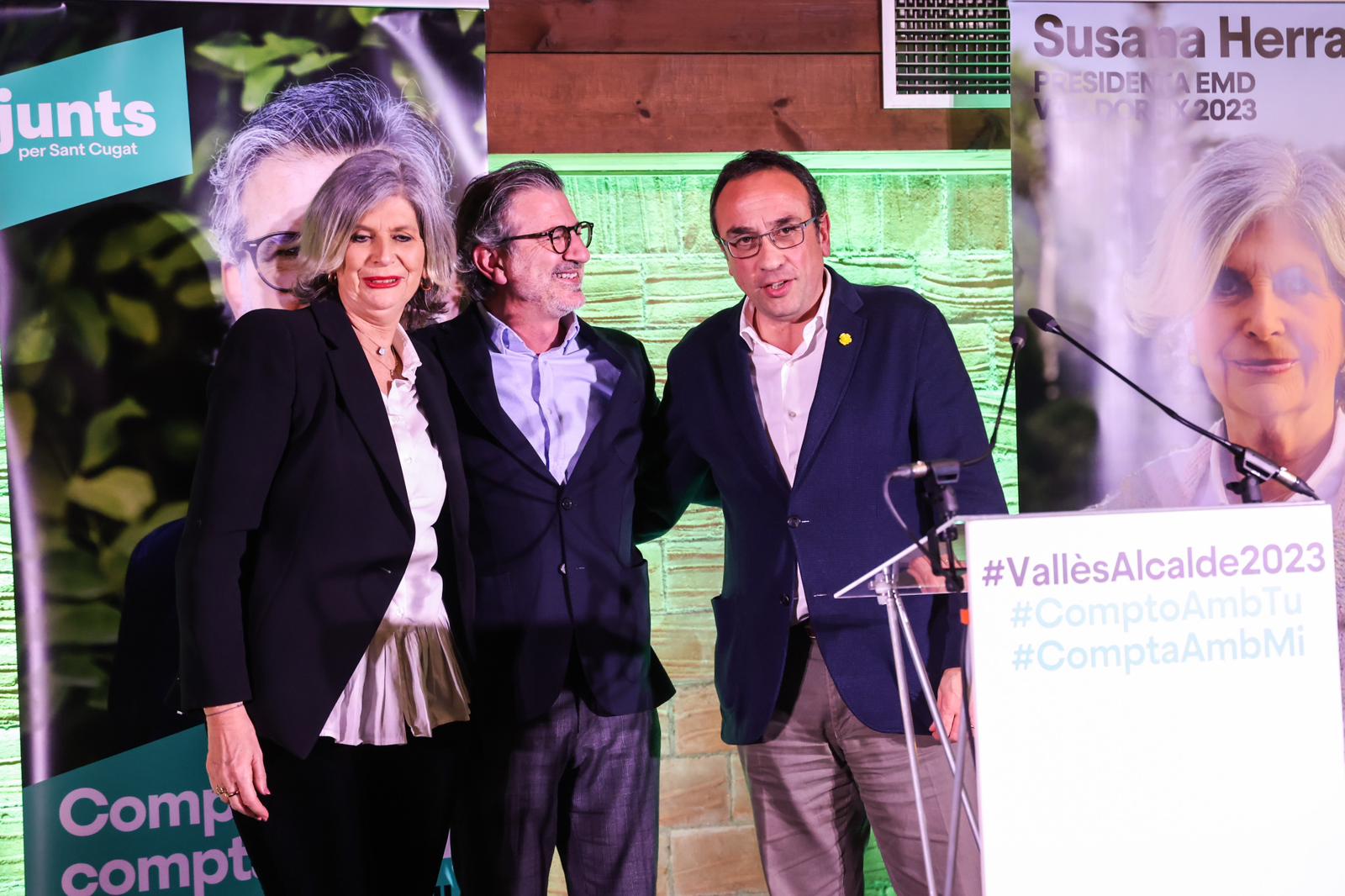 Herrada, Vallès i Rull FOTO: Junts